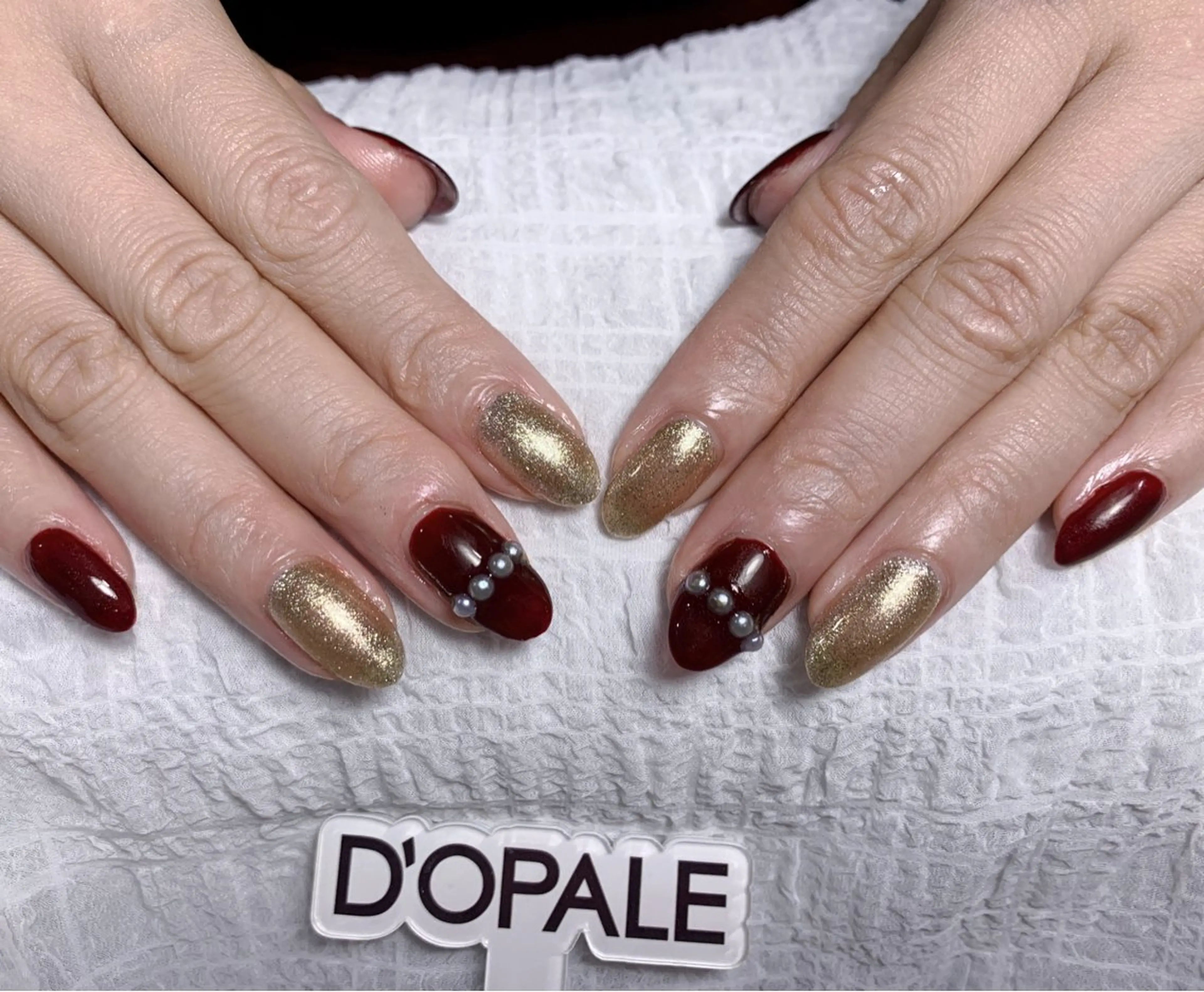 ネイル ハンドネイル D‘OPALEサロン所属・長さ出し専門店 上野kkのネイルデザイン