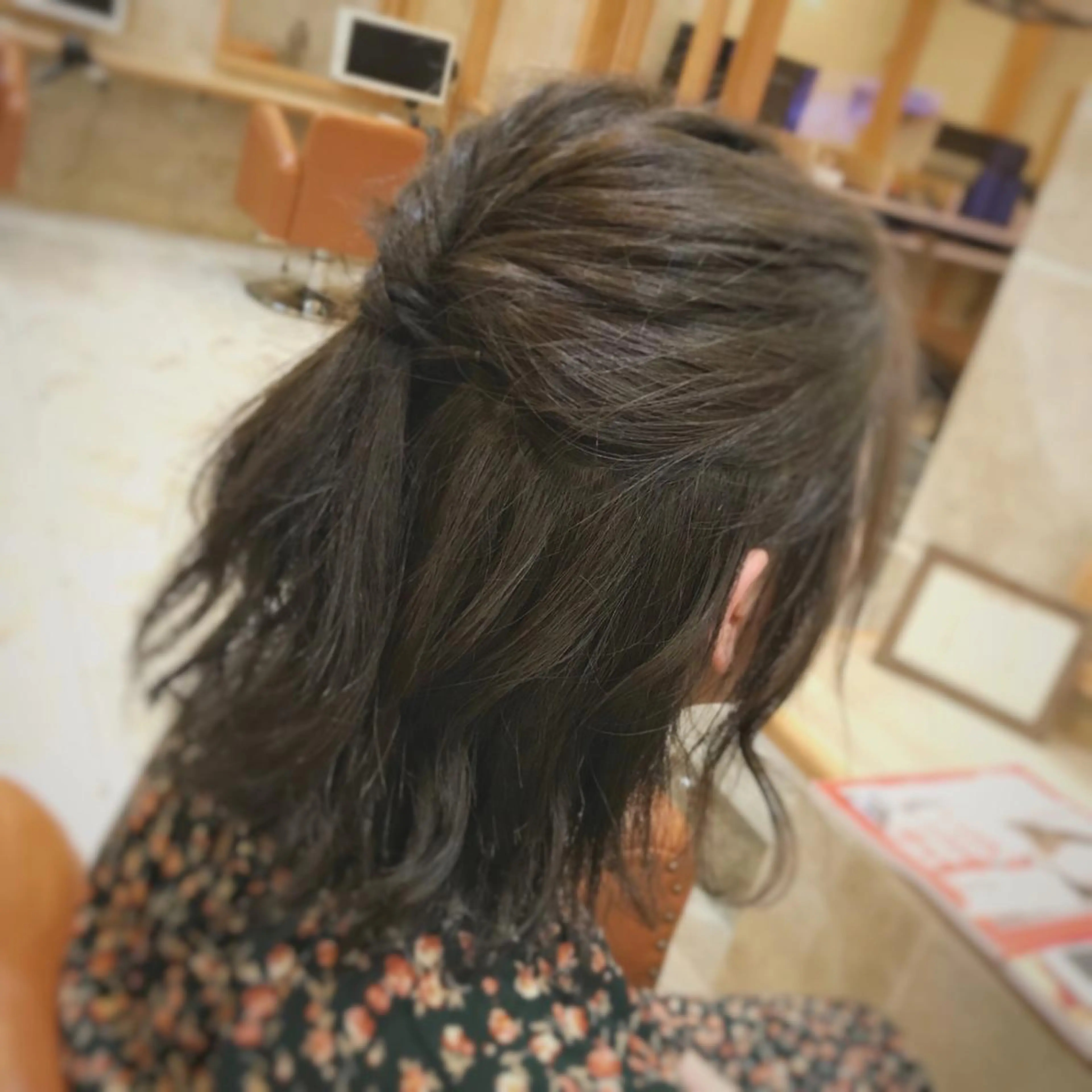 ミディアム カラー ヘアアレンジ 《Zina札幌大通》 Hinano🐻のヘアスタイル