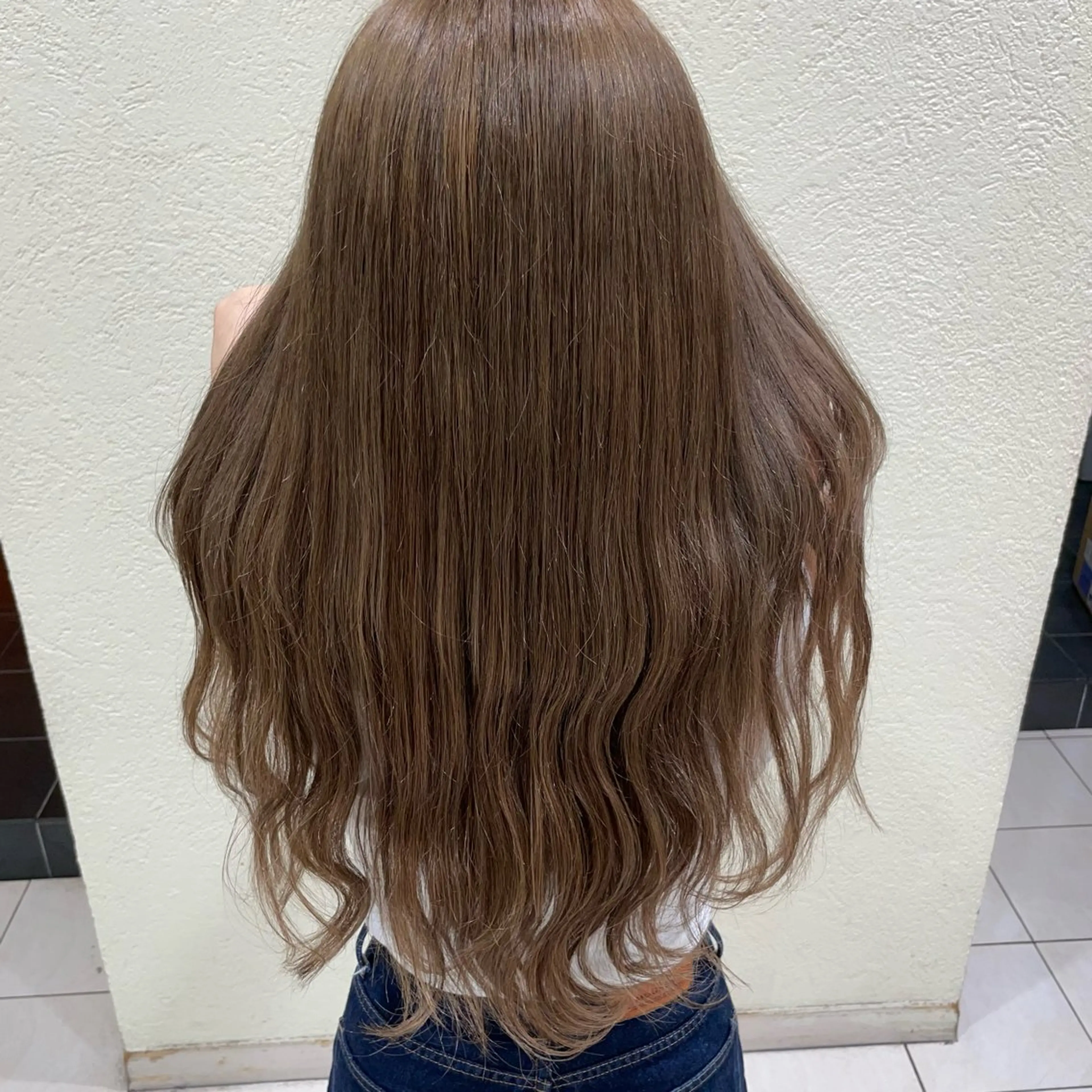 ロング カット ヘアカラー トリートメント エクステ 髪を綺麗に伸ばす人/ 艶髪✨️針田 綾音✨のヘアスタイル