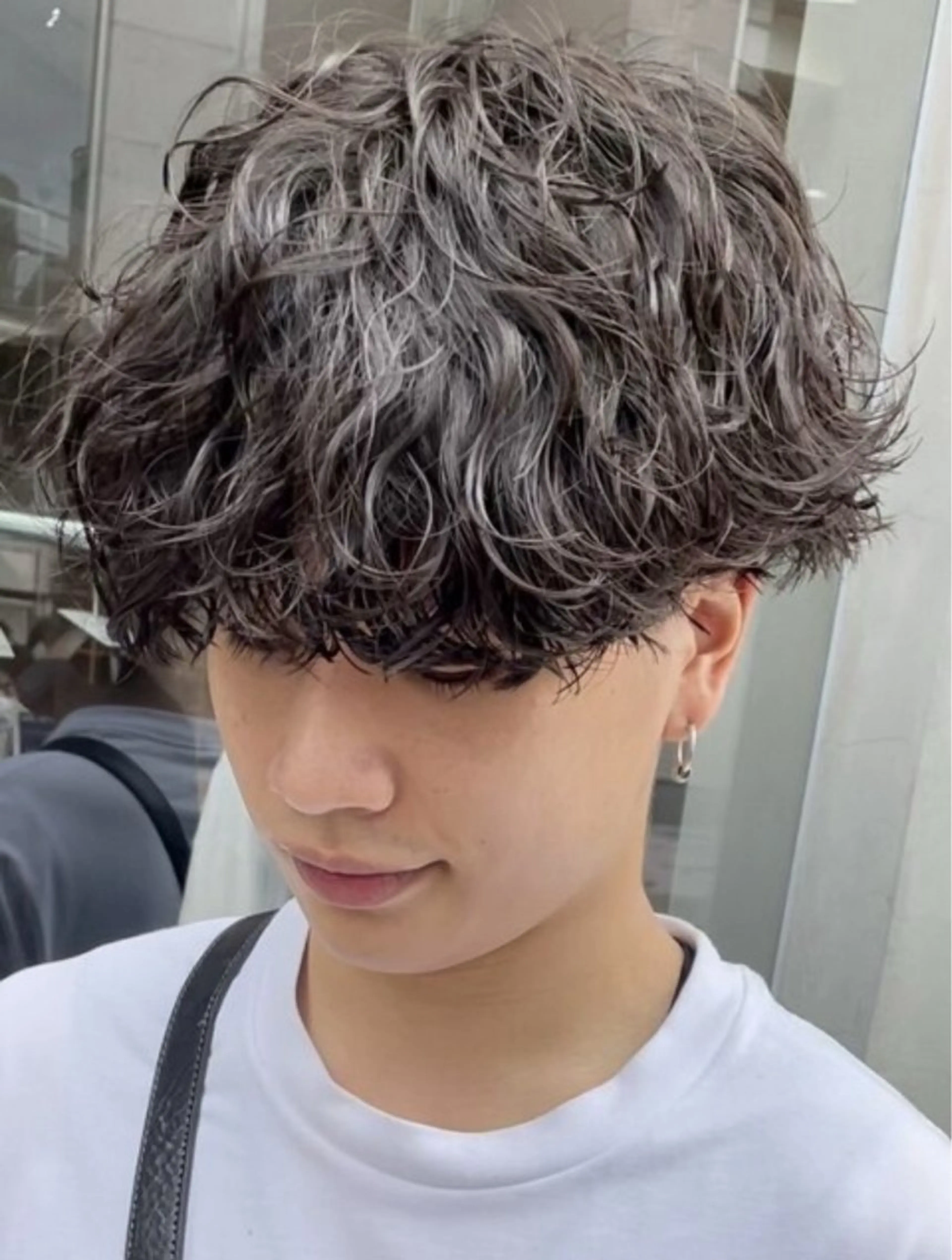 カラー パーマ メンズ パーマ fifth SAKAE所属・🌟中谷海里🌟 メンズパーマ/垢抜けのヘアスタイル