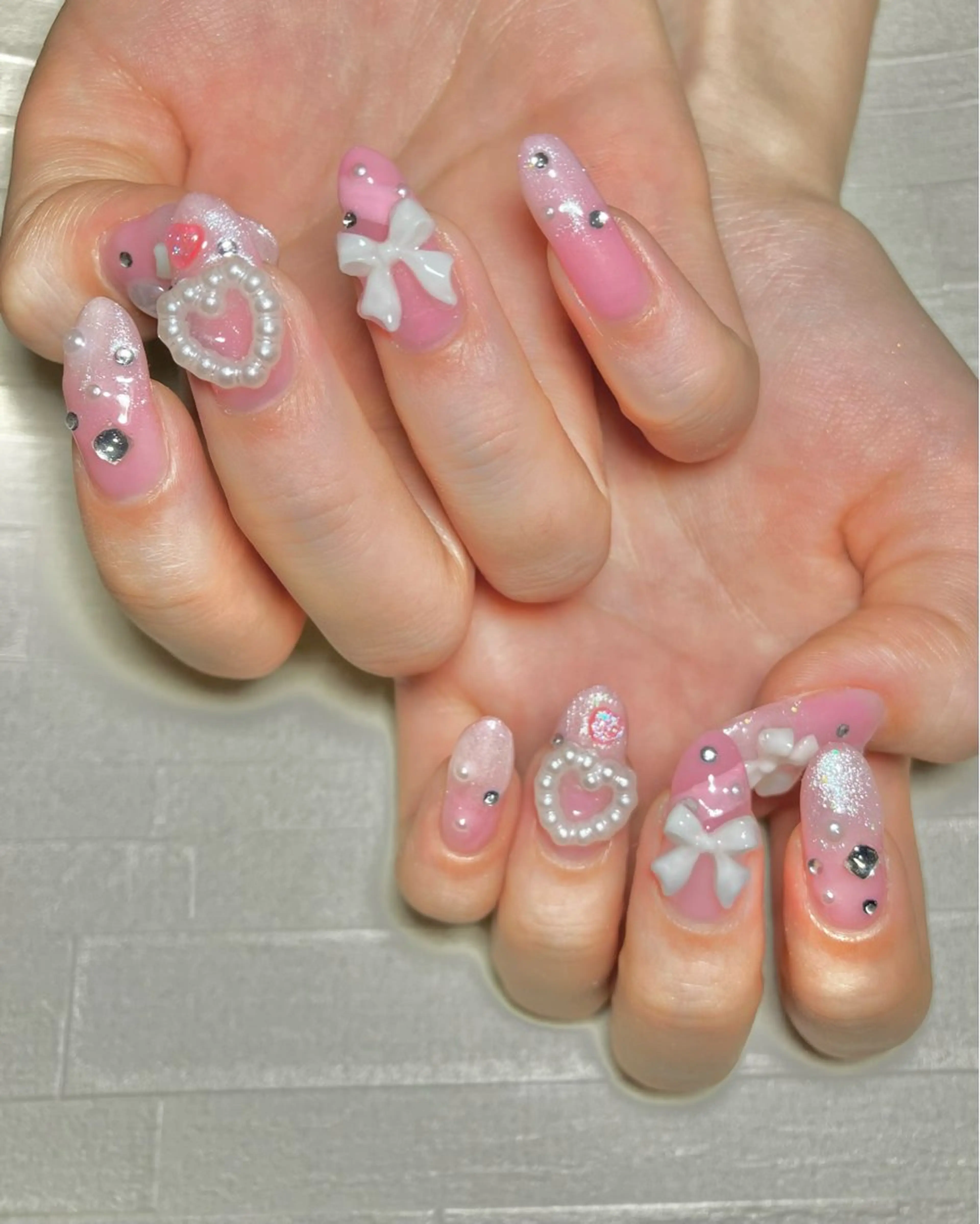 ネイル ハンドネイル Liennail 持込デザインやり放題のネイルデザイン