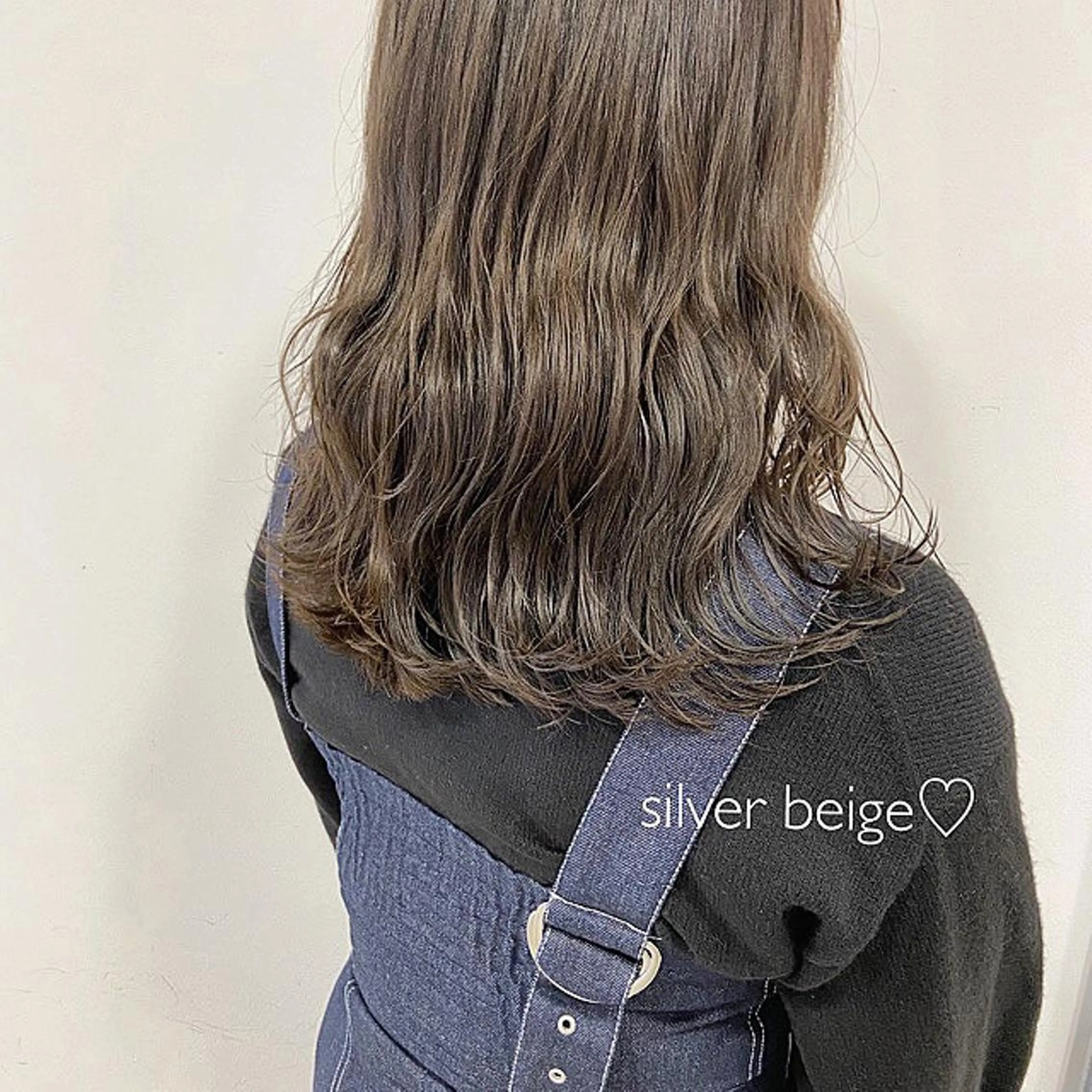 ミディアム GLROW haruhiのヘアスタイル