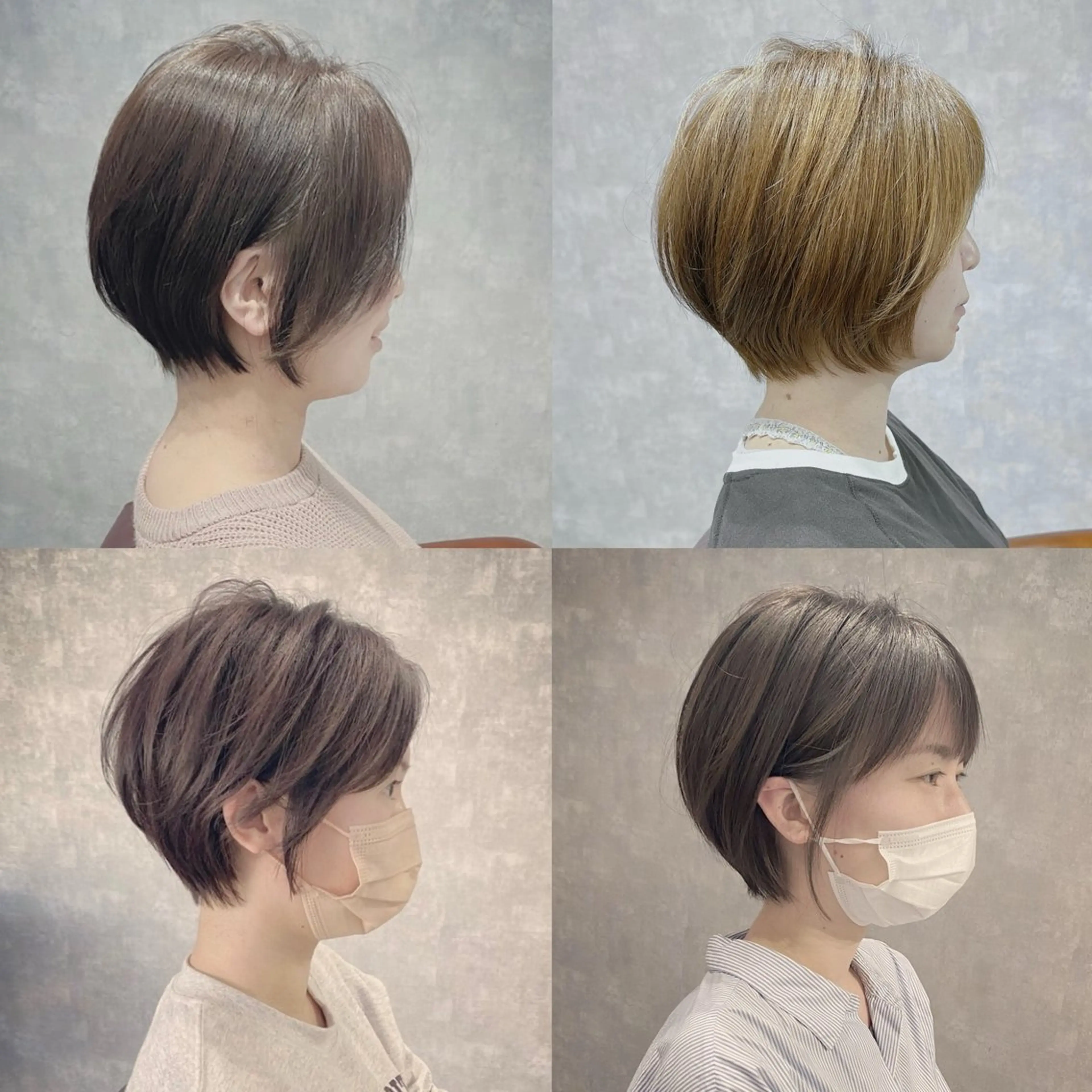 ショート カラー ショートボブ ボブ ショートヘア 堀越一弘 髪質改善ヘアケア特化のヘアスタイル