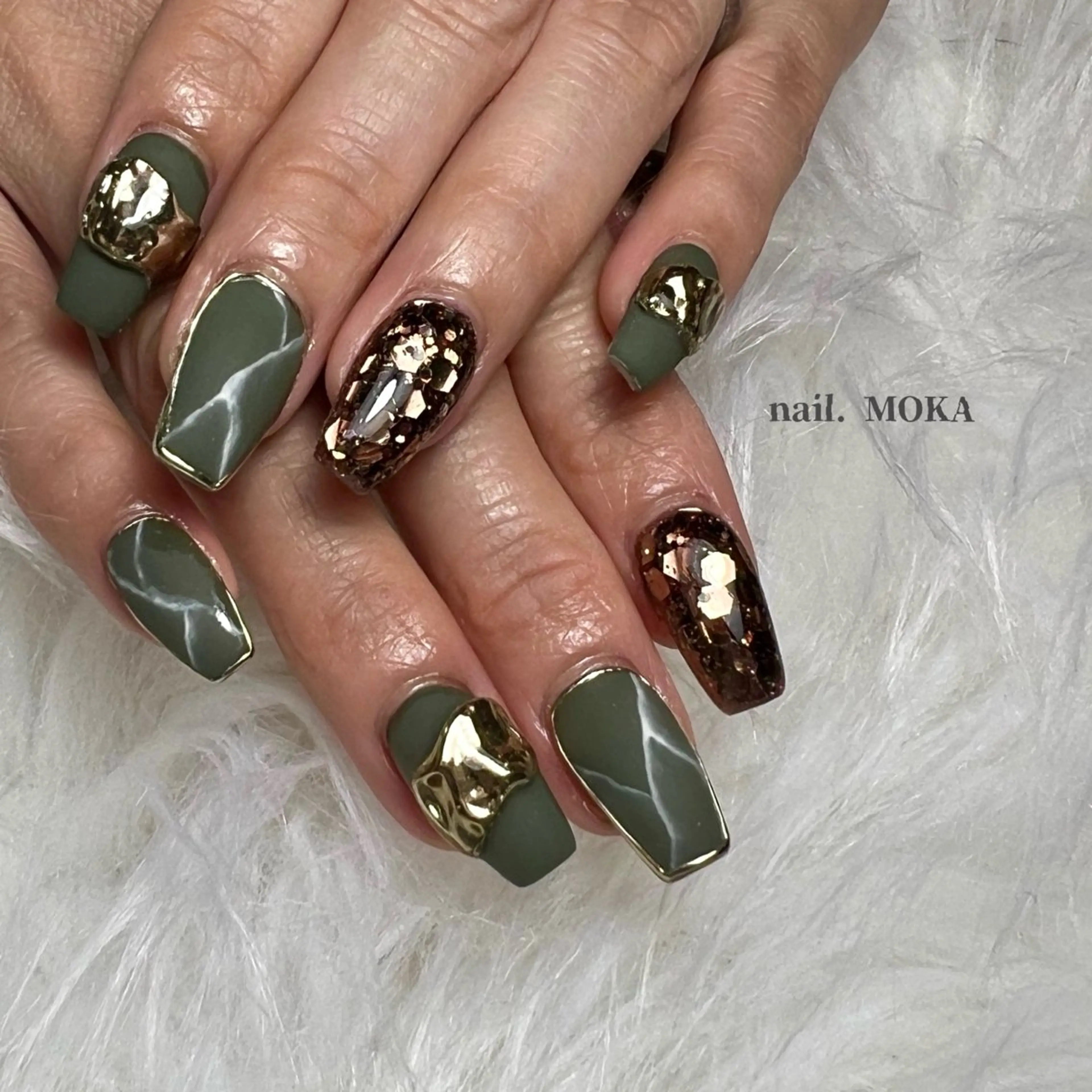 ネイル ハンドネイル nail salon MOKAのネイルデザイン