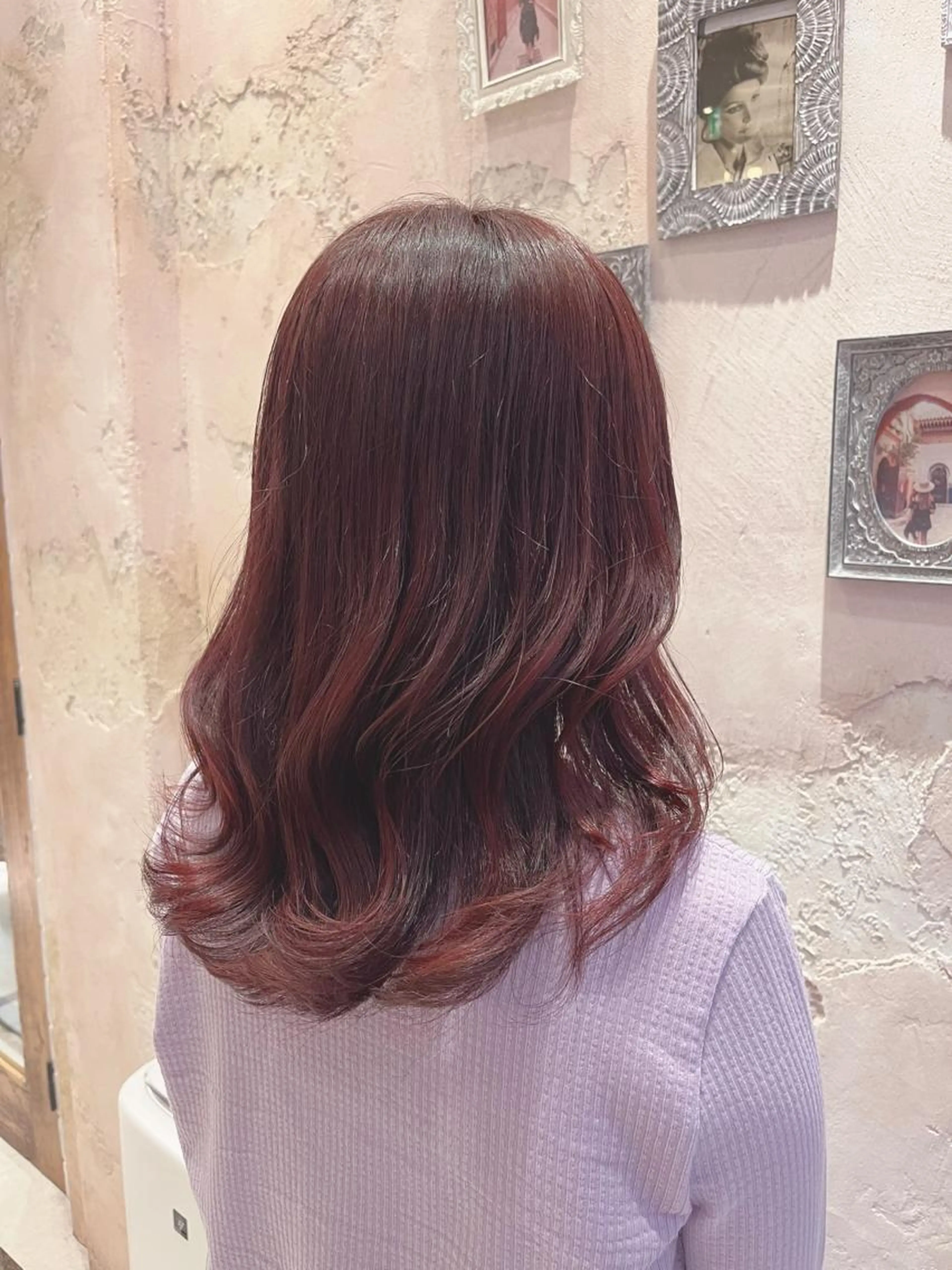 📸動画を撮らせていただける方限定！ワンカラー+3stepトリートメント💖(ブリーチなし)の写真