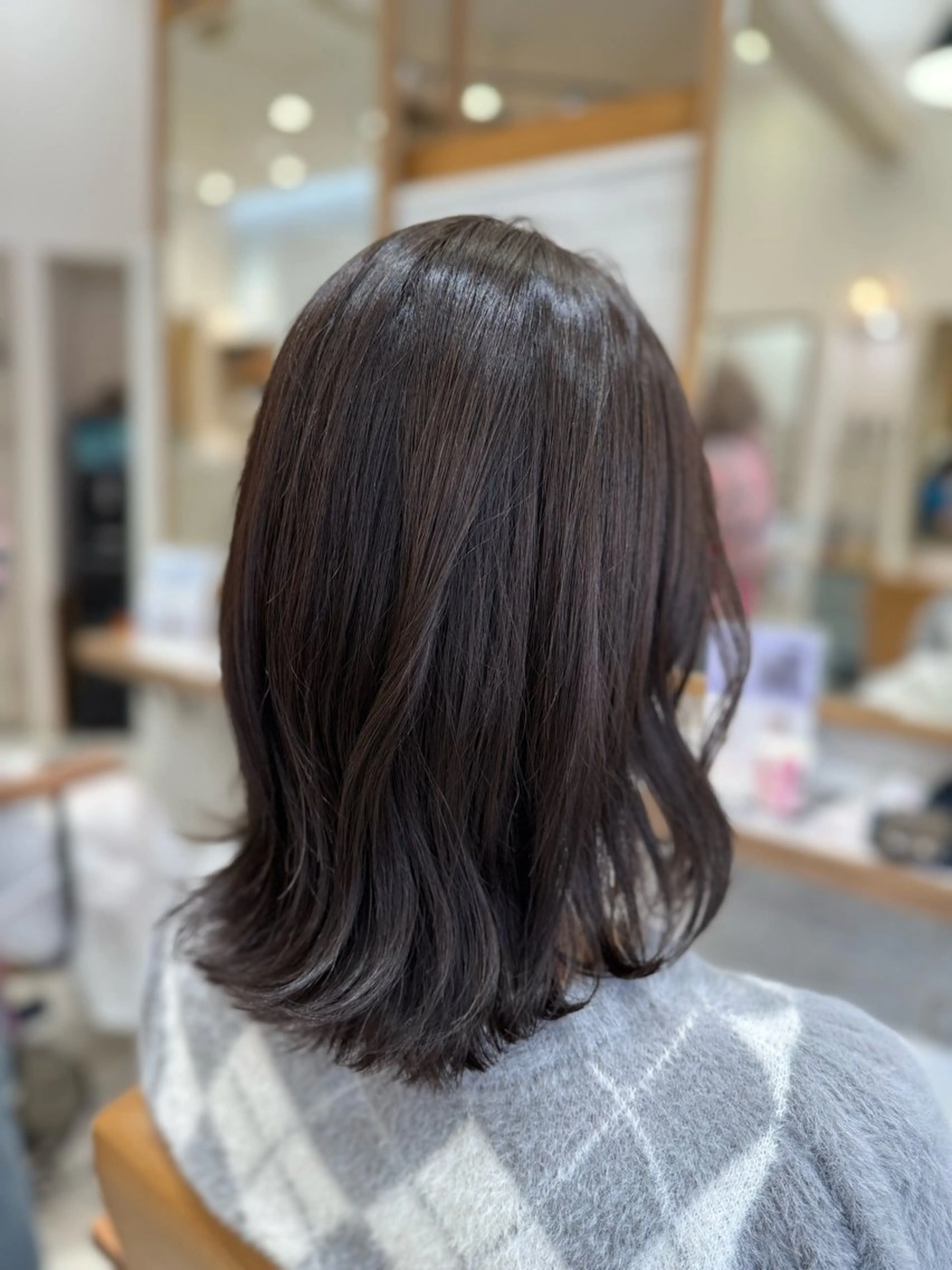 ミディアム カラー カット ヘアカラー トリートメント ボブ・ショート 🌻Yurinaのヘアスタイル