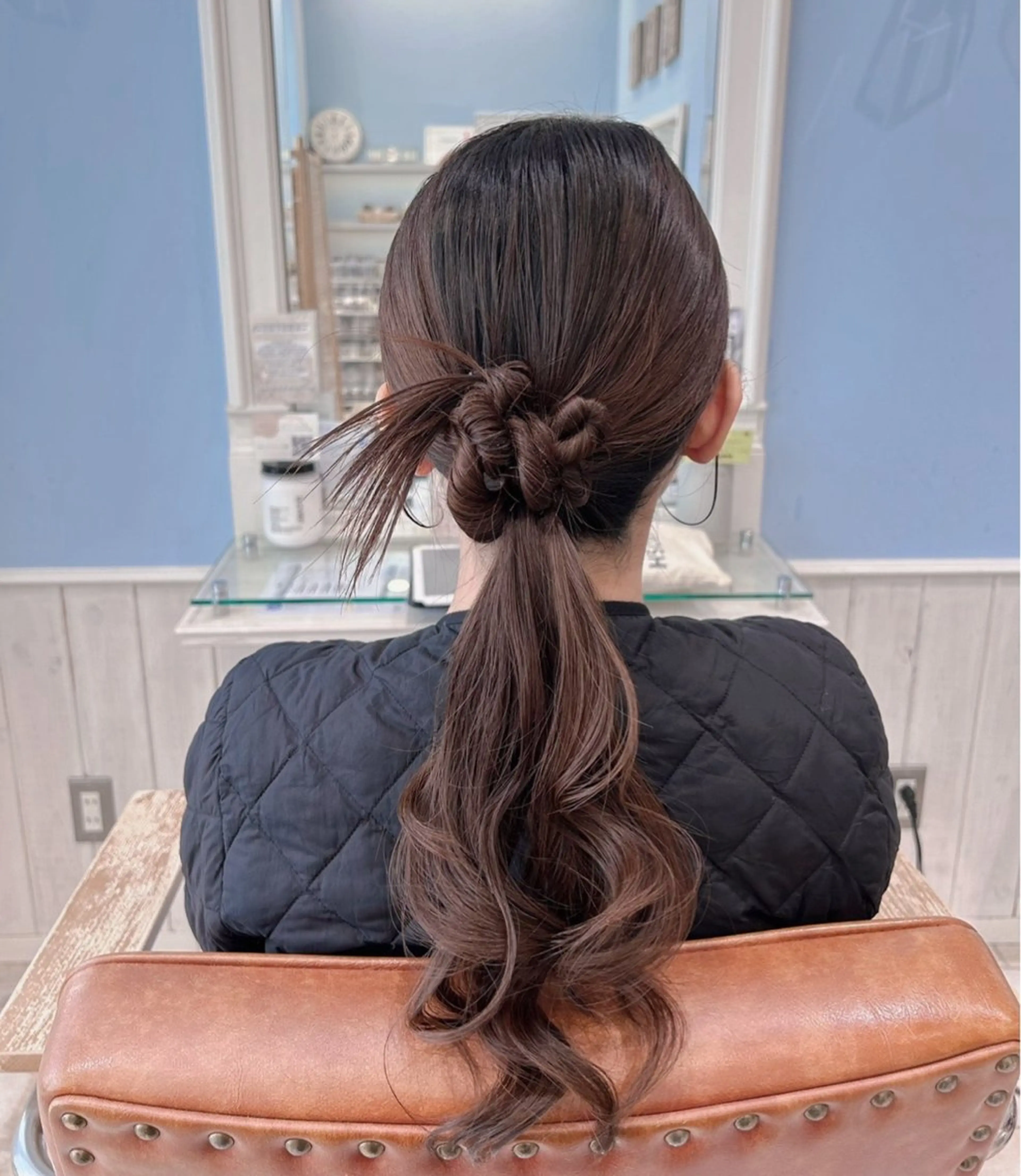 ロング ヘアアレンジ ヘアアレンジ🪿イデ ミユウ🪿のヘアスタイル