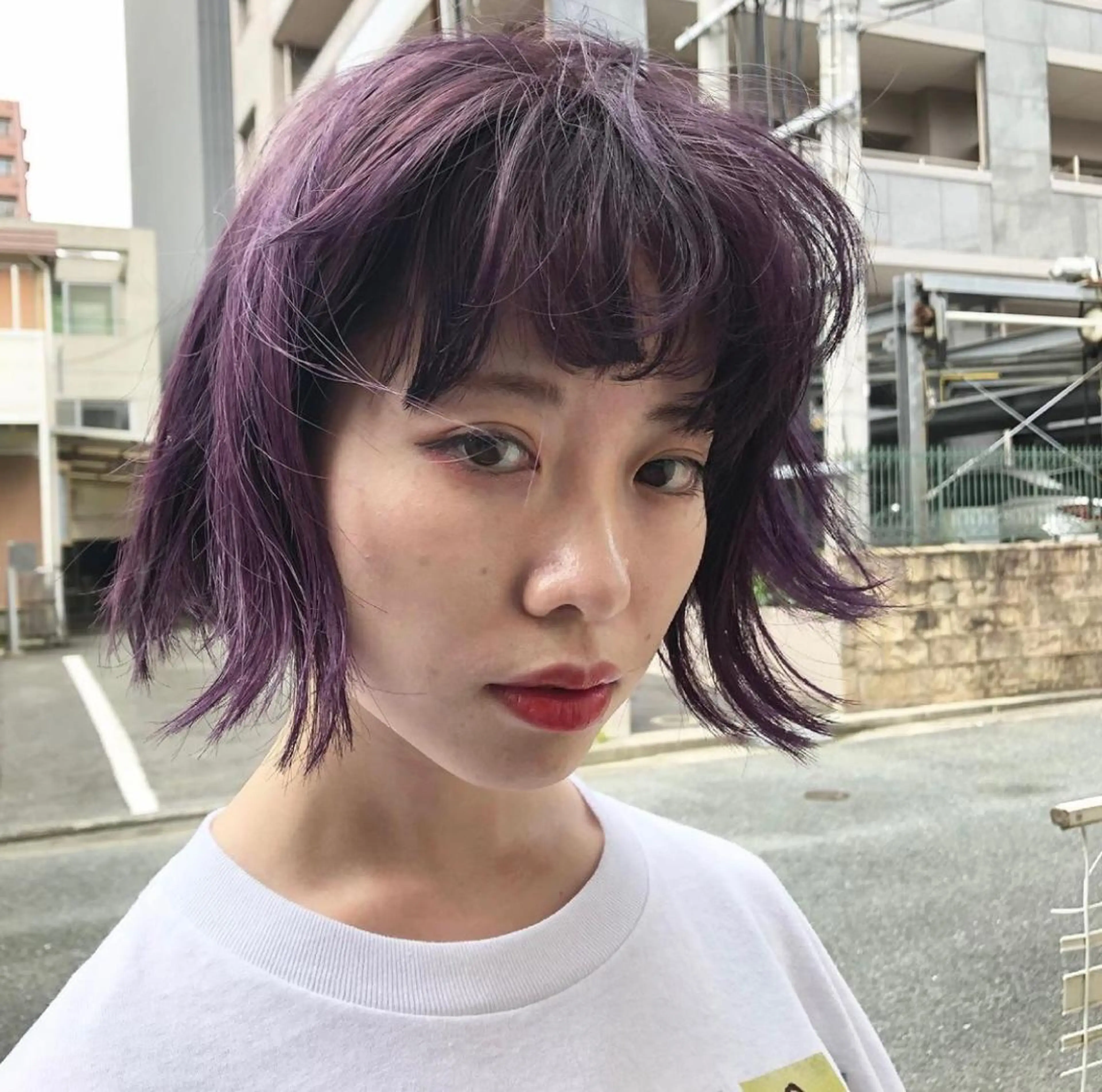 ミディアム カット ヘアカラー トリートメント vivre libre所属・vivre libreのヘアスタイル