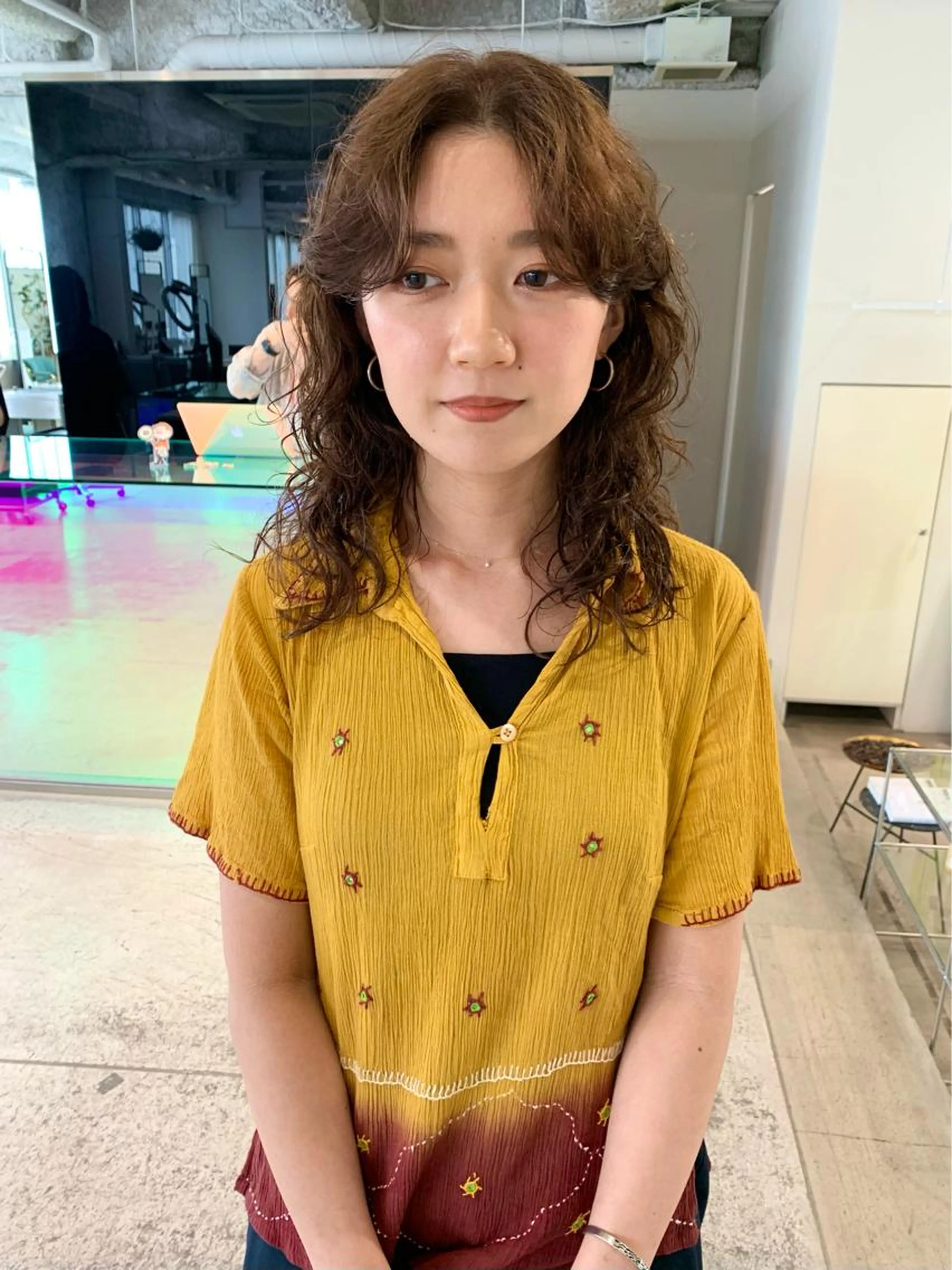 【minimo限定✨】カット＋パーマ＋カラーの写真