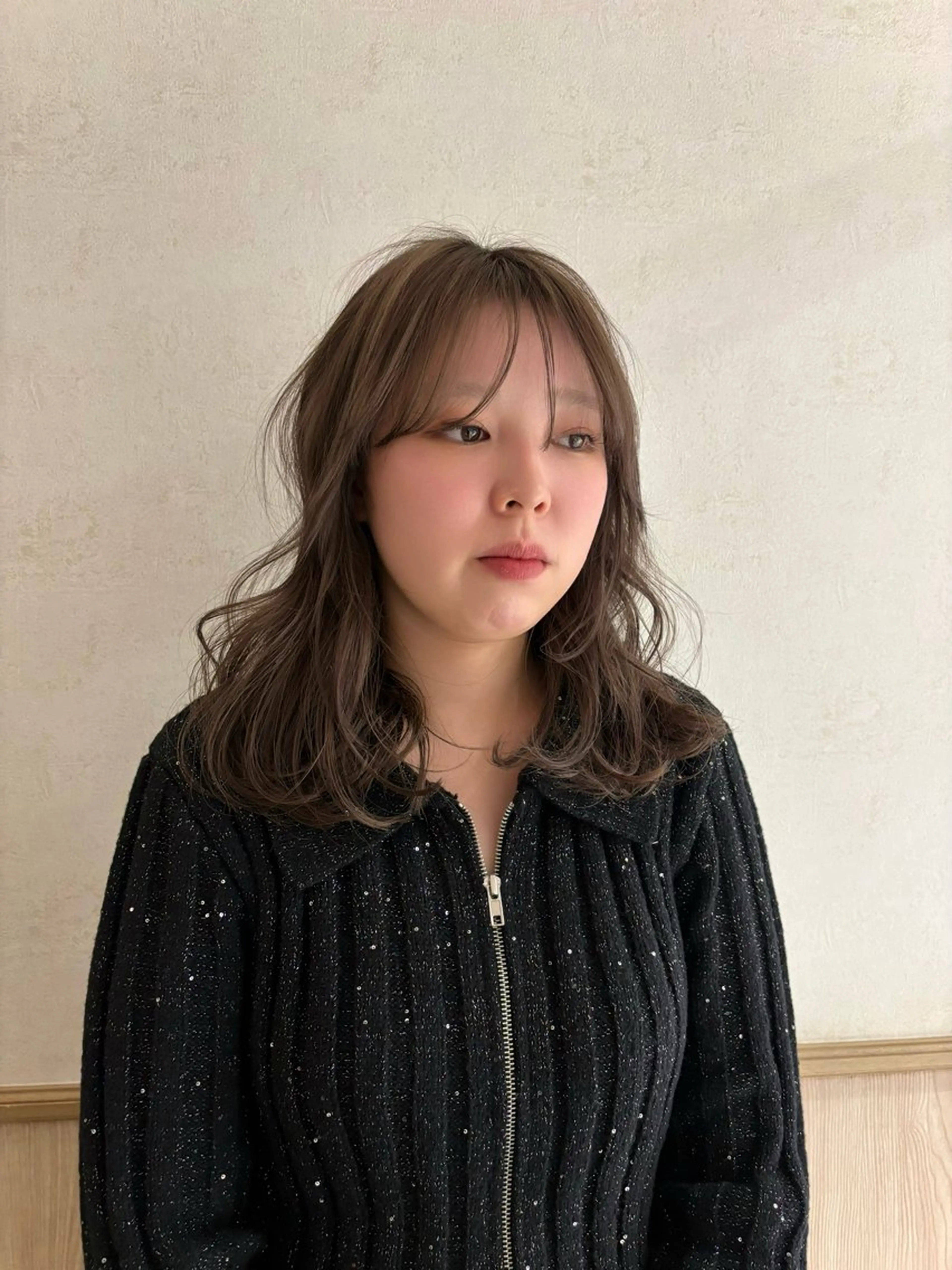 カラー ヘアカラー レイヤー/ベージュ/ Yurika🐝🌹のヘアスタイル