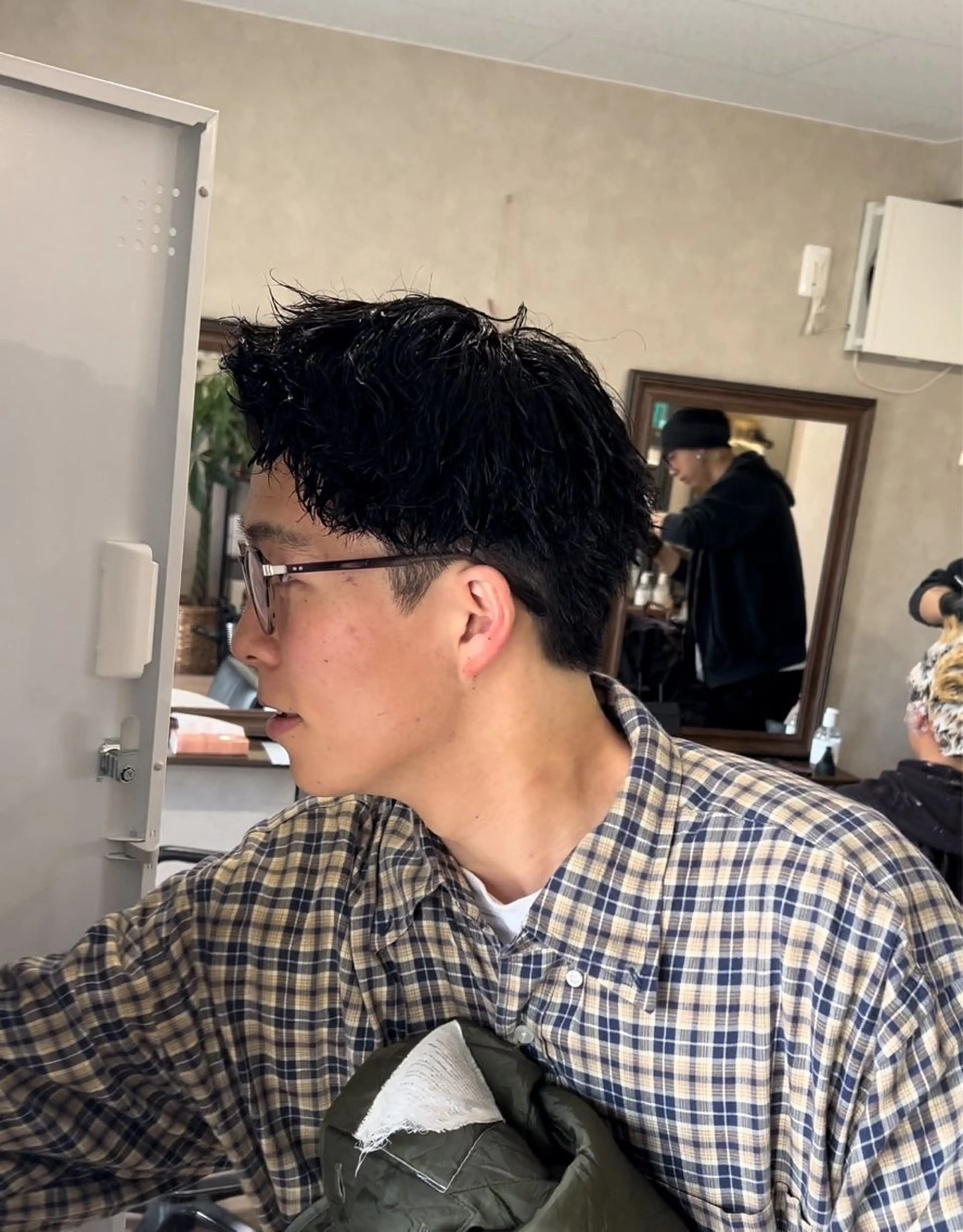 メンズ 山田 誠也のヘアスタイル