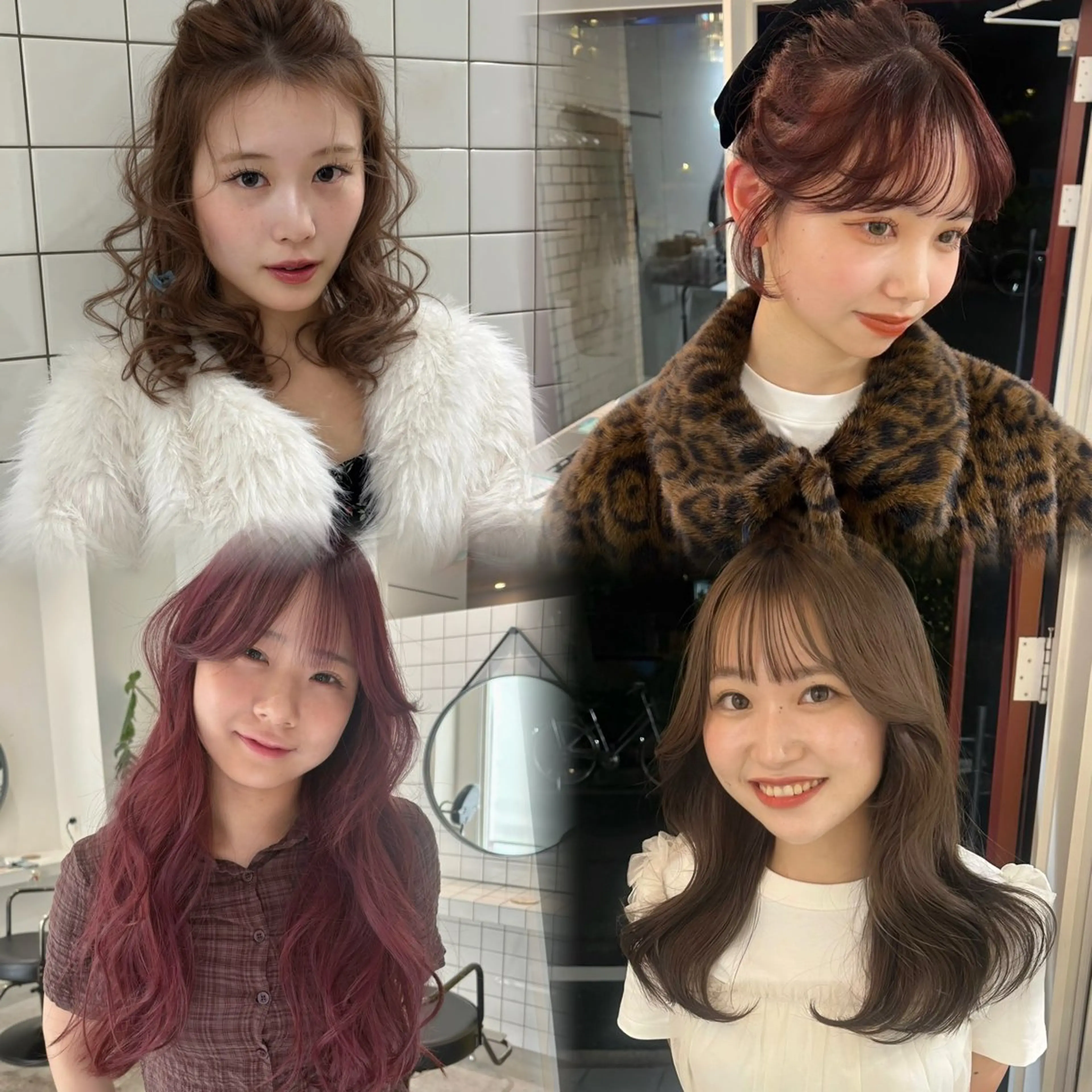 🎀〔人気NO.1〕ブリーチなしダブルカラー＋カット＋3stepトリートメント¥19700→¥9000の写真