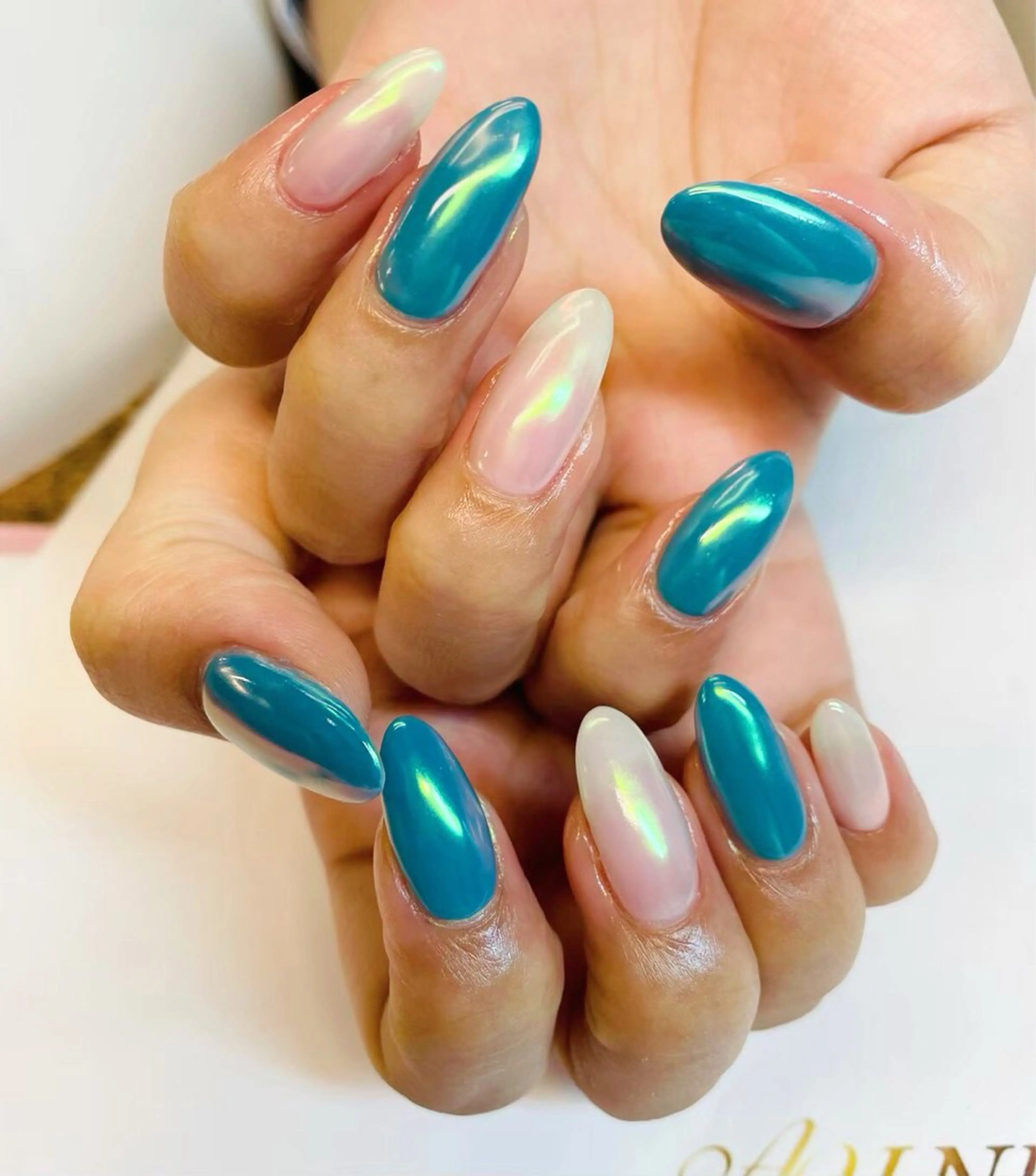 ネイル 🦋AYNIL🦋 ナチュラル専門店♥️のネイルデザイン