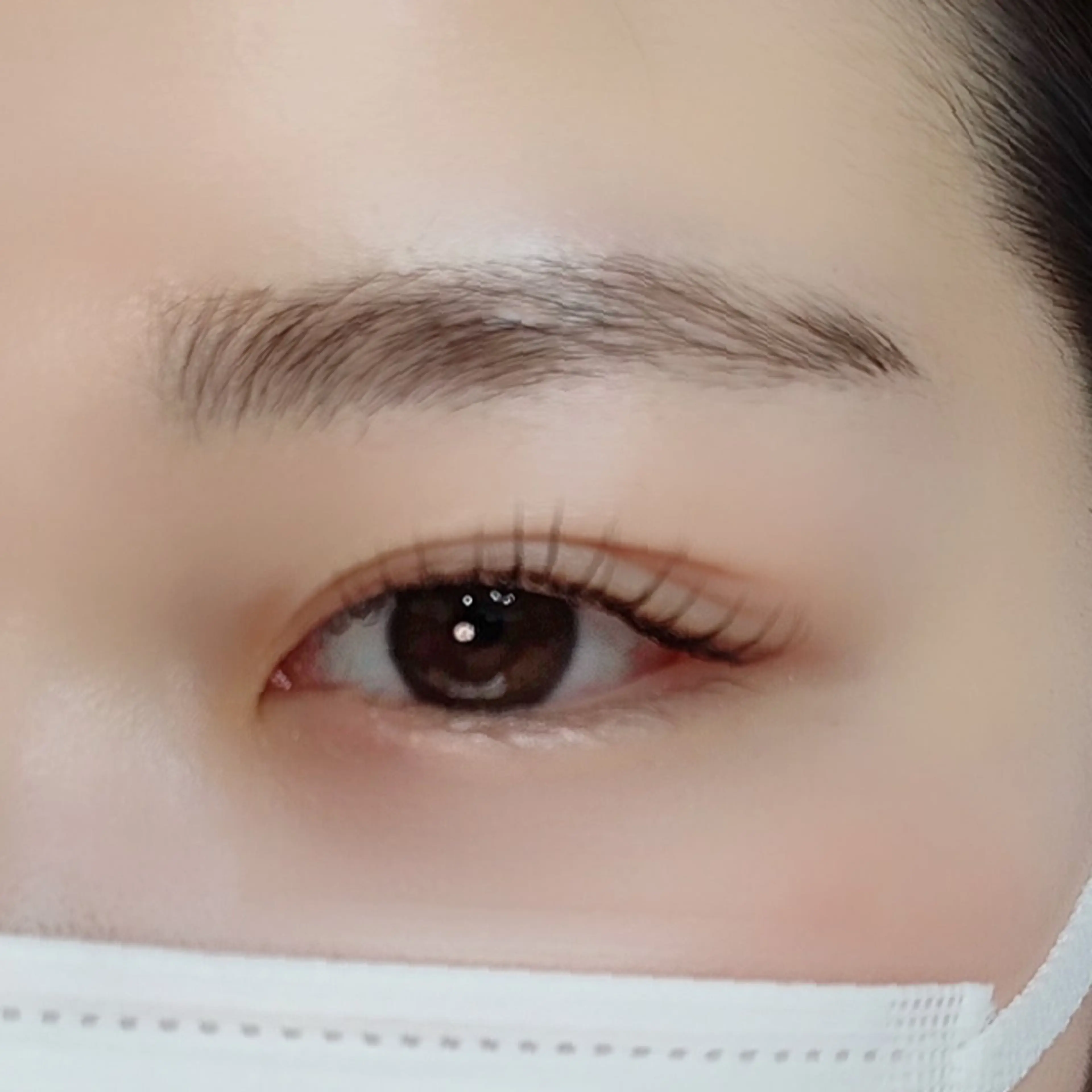 ✨人気✨上まつげパーマ（美容液コーティング付き）＋骨格似合わせ眉WAX脱毛（保湿ケア、お仕上げ付）の写真