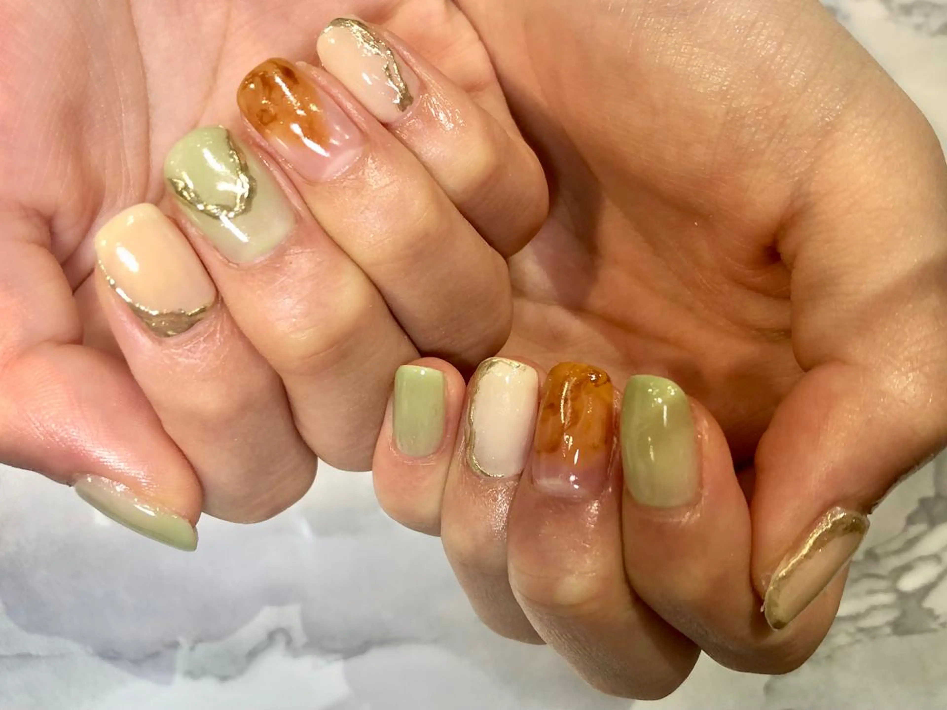 ネイル ハンドネイル L'ecrin所属・L'ecrin 田中のネイルデザイン