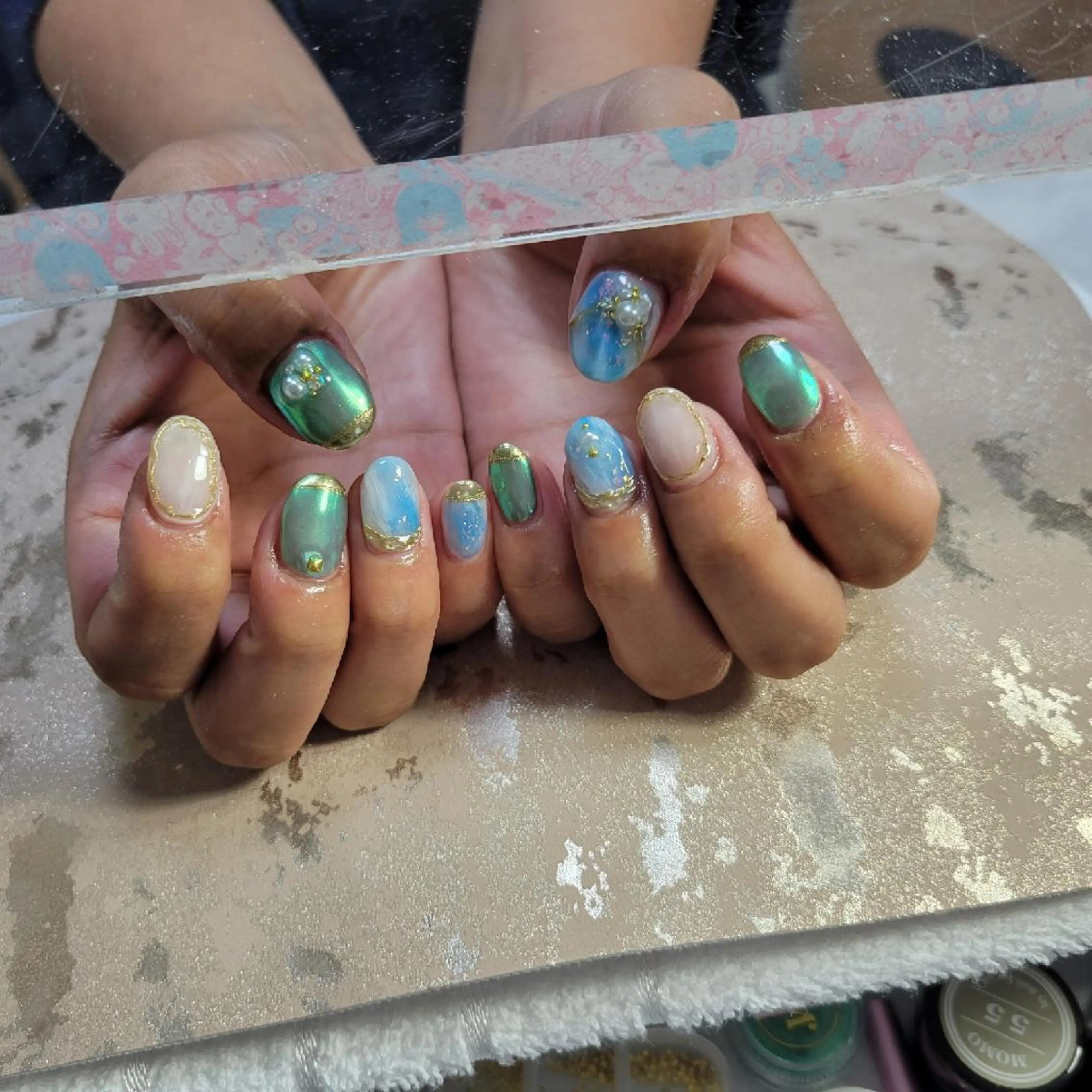 ネイル ハンドネイル ネイルサロンほっこり kanaのネイルデザイン