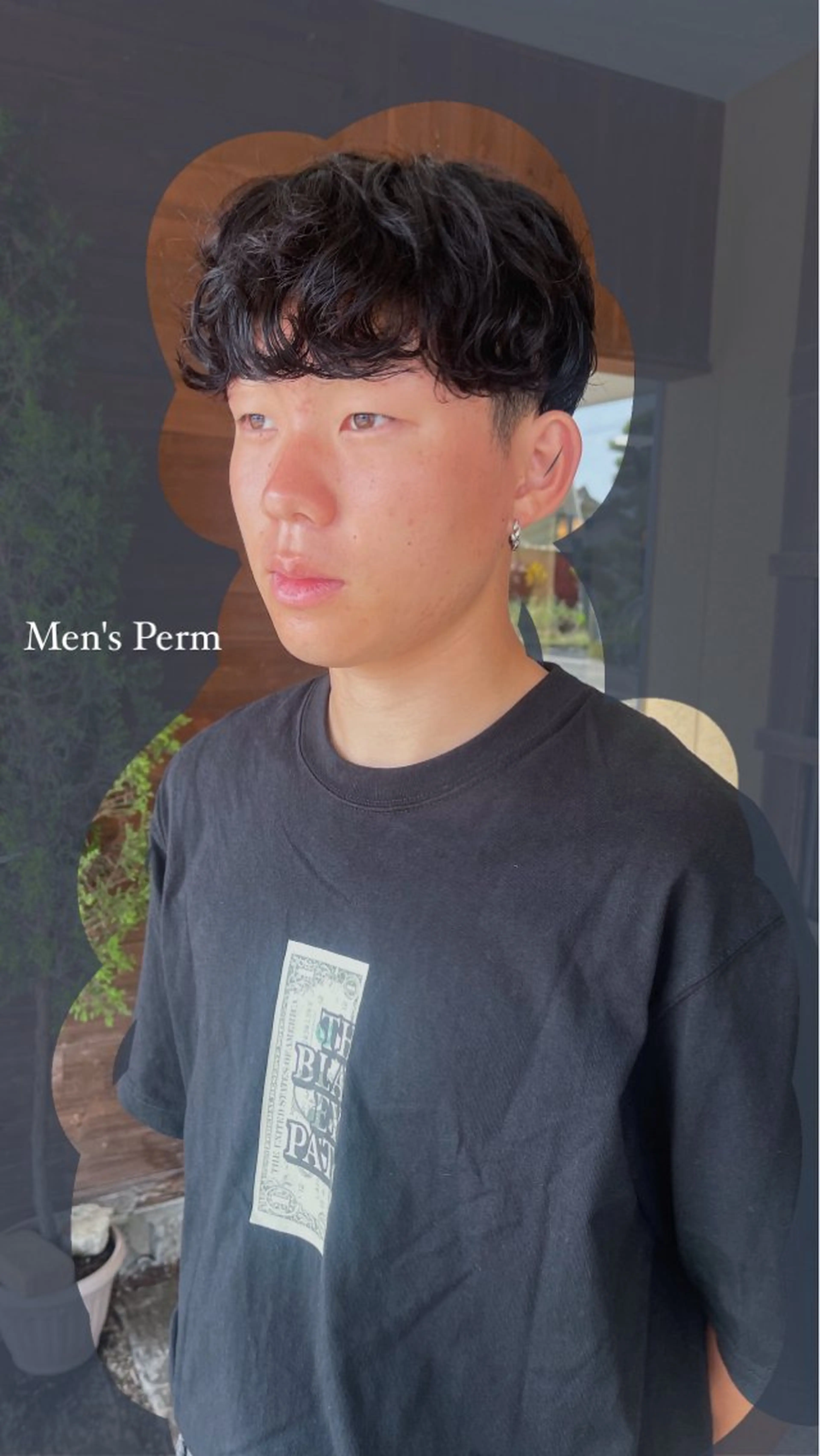 メンズ カット パーマ ヘアニュース所属・ヘアーニュース 🌿NAMII🌿のヘアスタイル