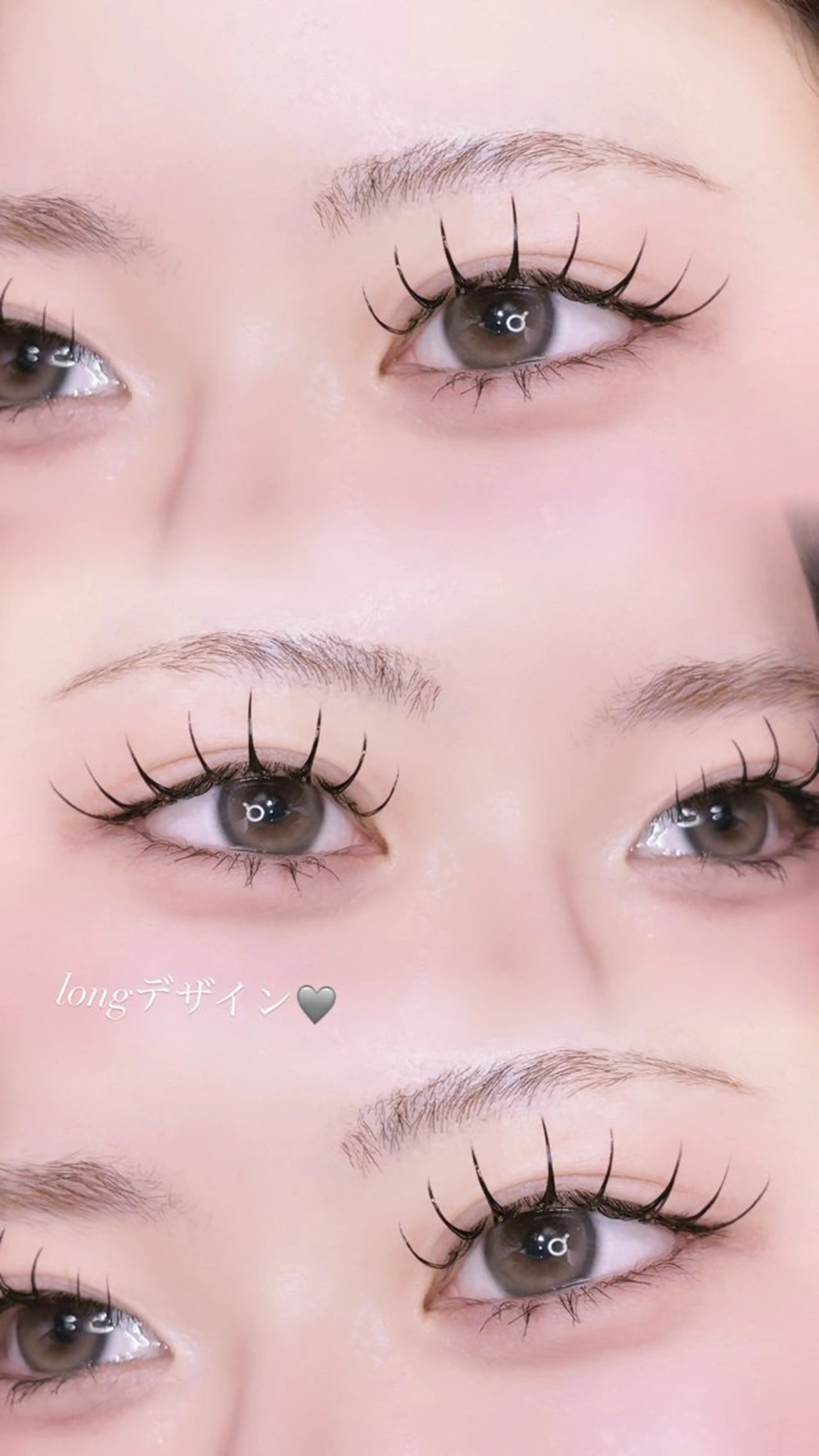 マツエク・マツパ fein. nodoka✮のマツエク・マツパデザイン