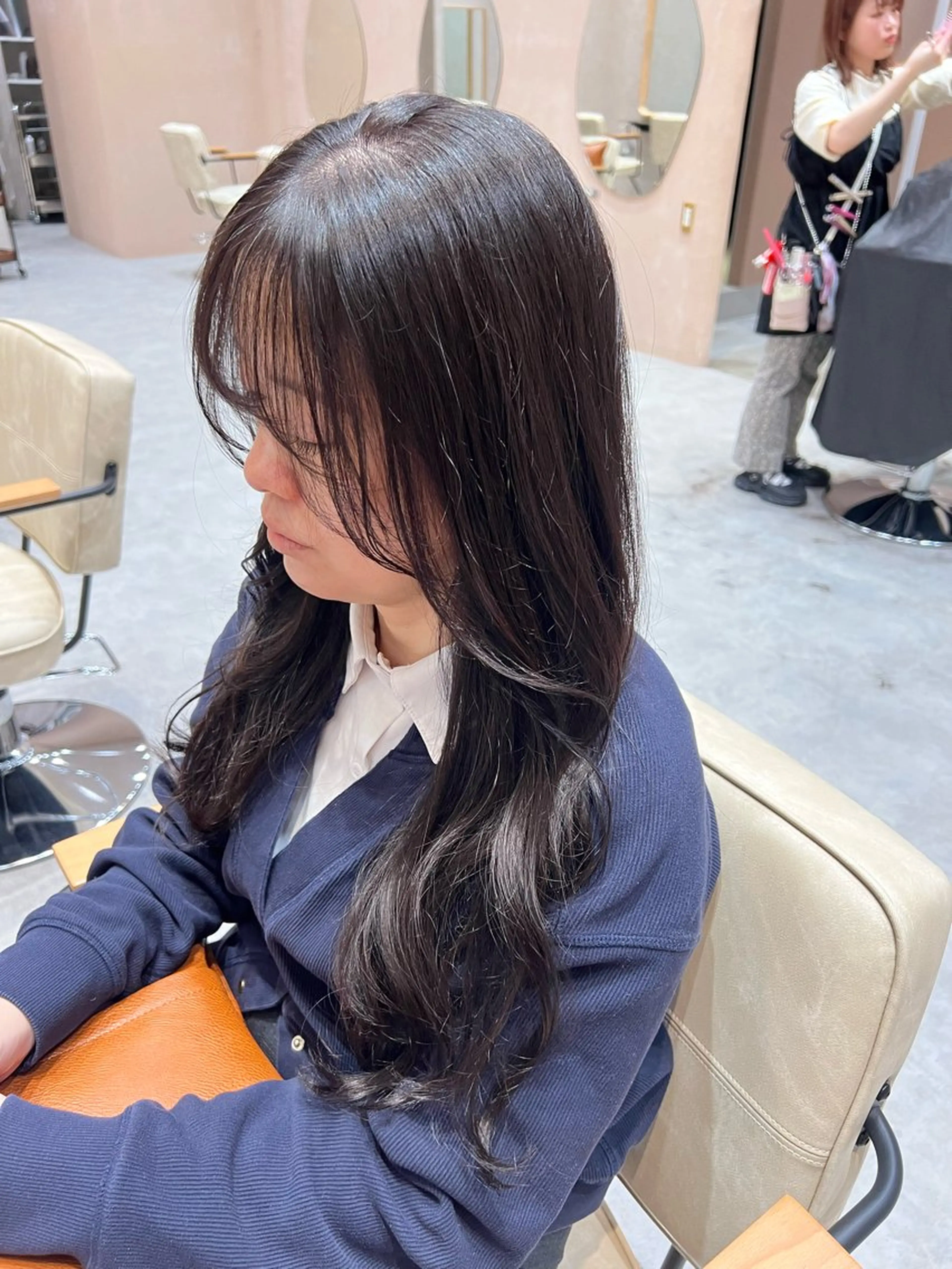 ロング カラー 透明感カラー 透明感/ダブルカラー /kazui🐈のヘアスタイル