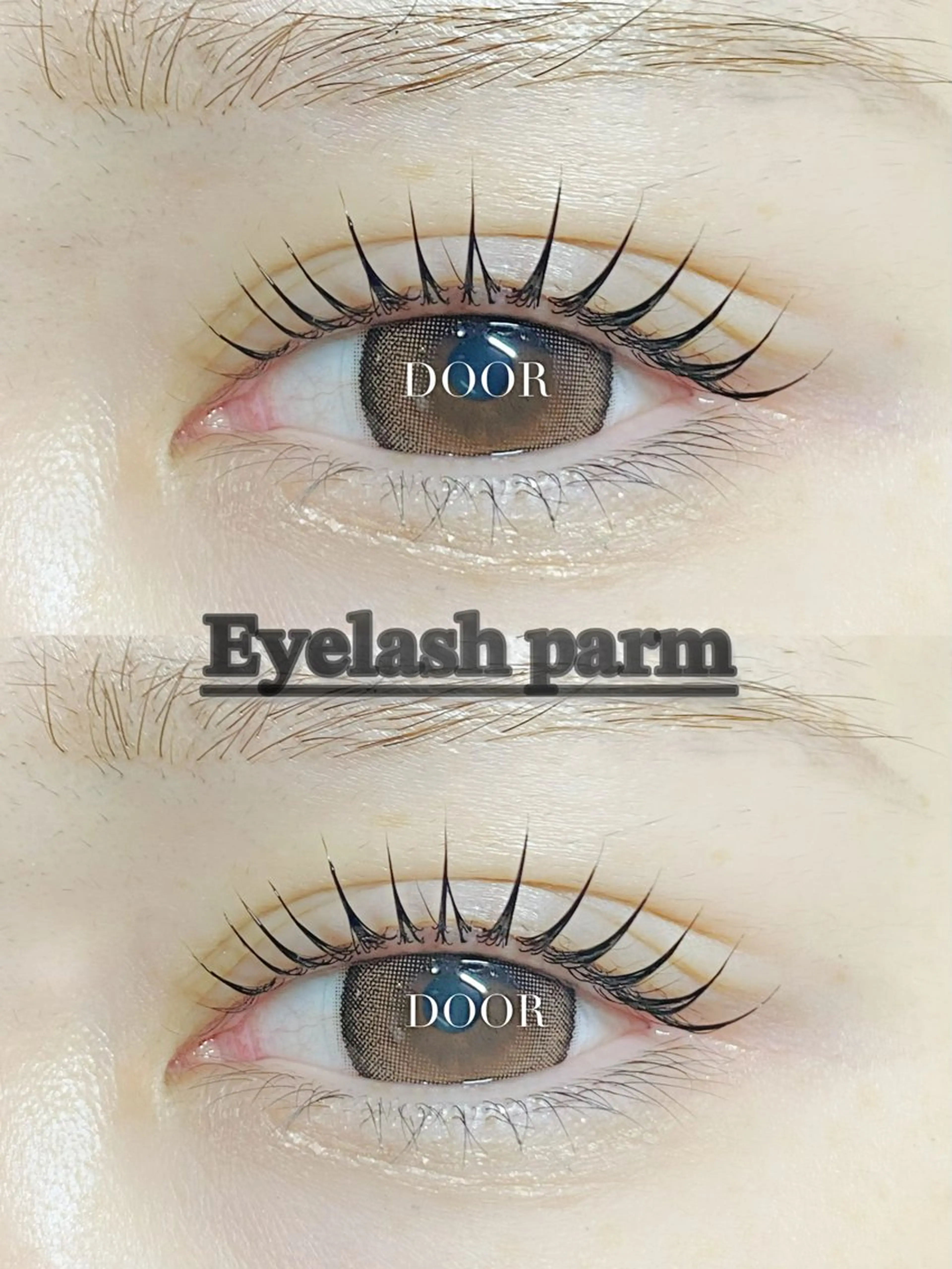 マツエク・マツパ 一重×まつ毛パーマ マツパ RINA 💜のマツエク・マツパデザイン