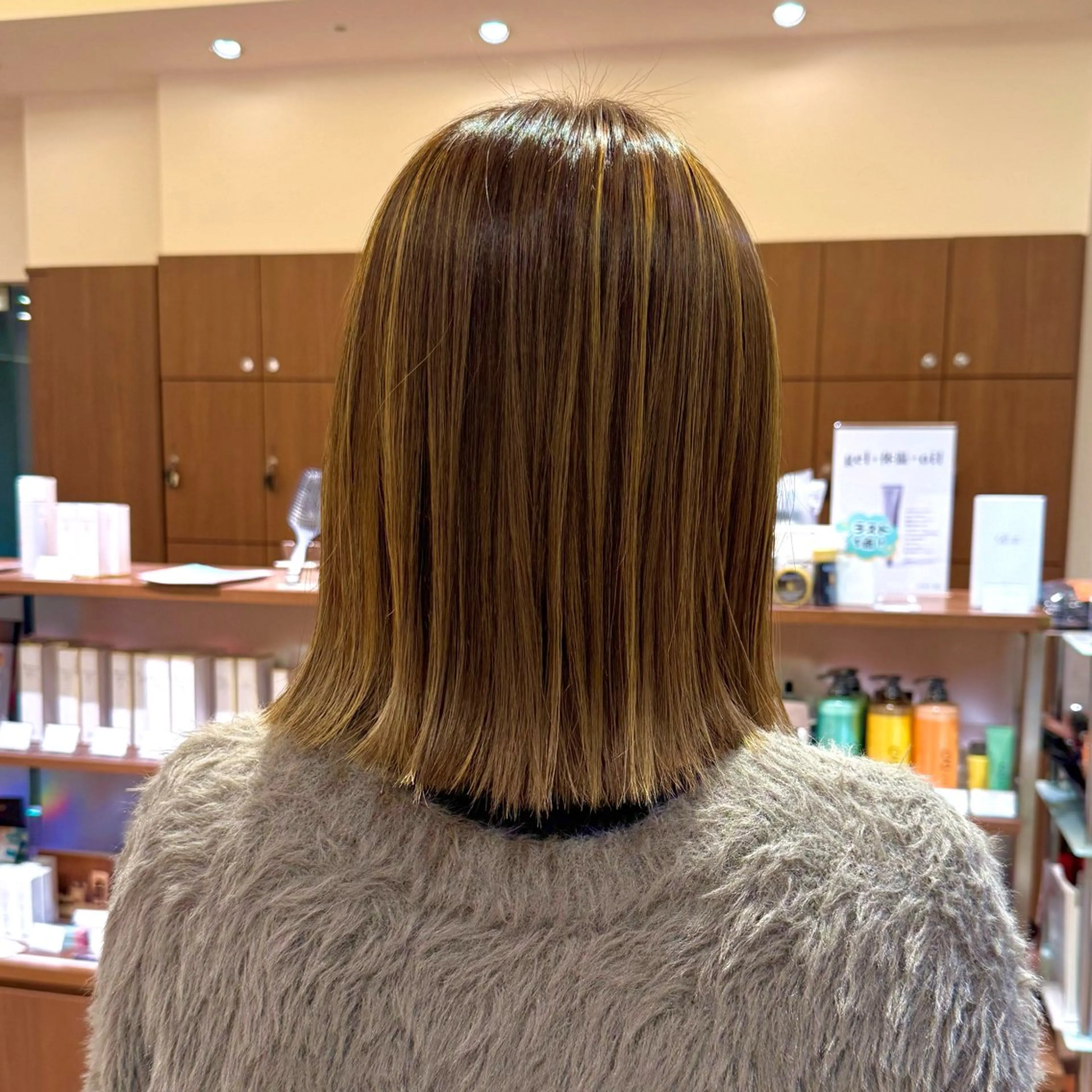 ミディアム カラー レナーク・ソワン るうかのヘアスタイル