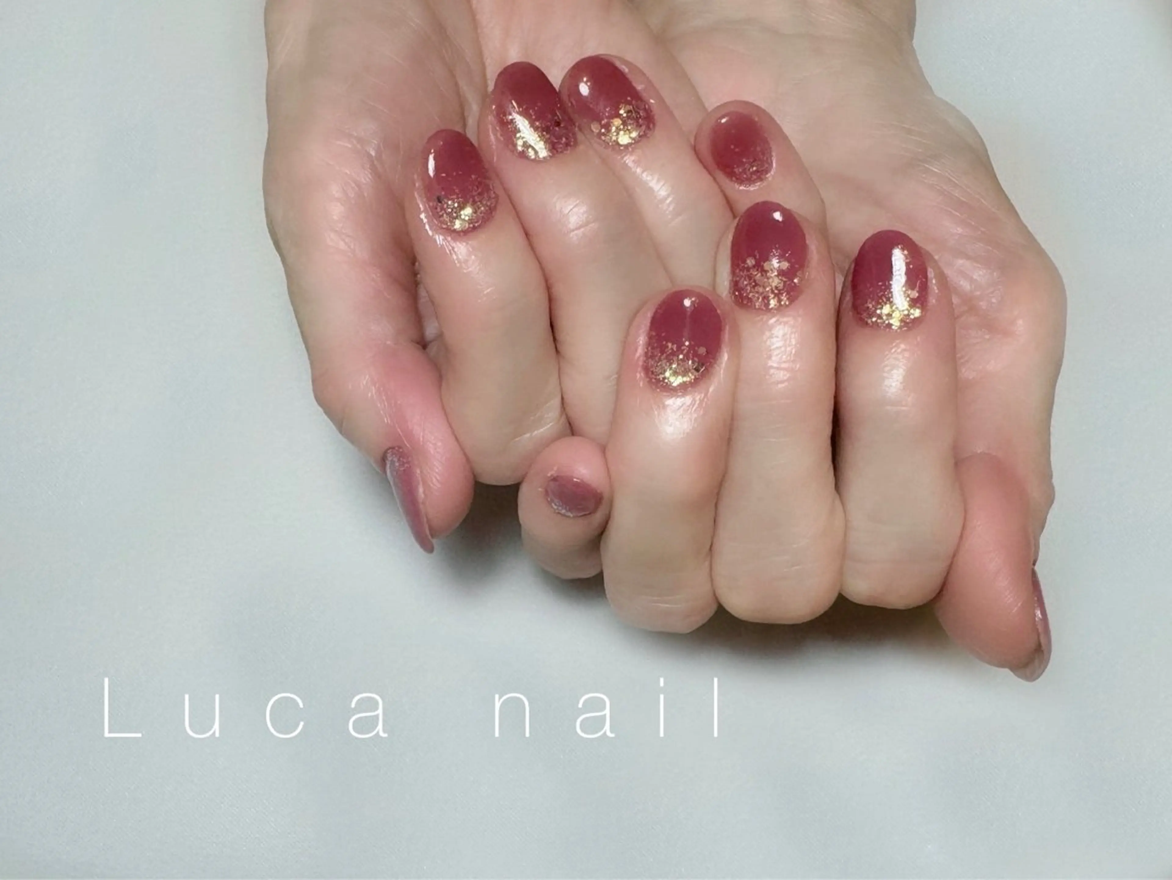 ネイル ニュアンスネイル シンプルネイル Luca nailのネイルデザイン