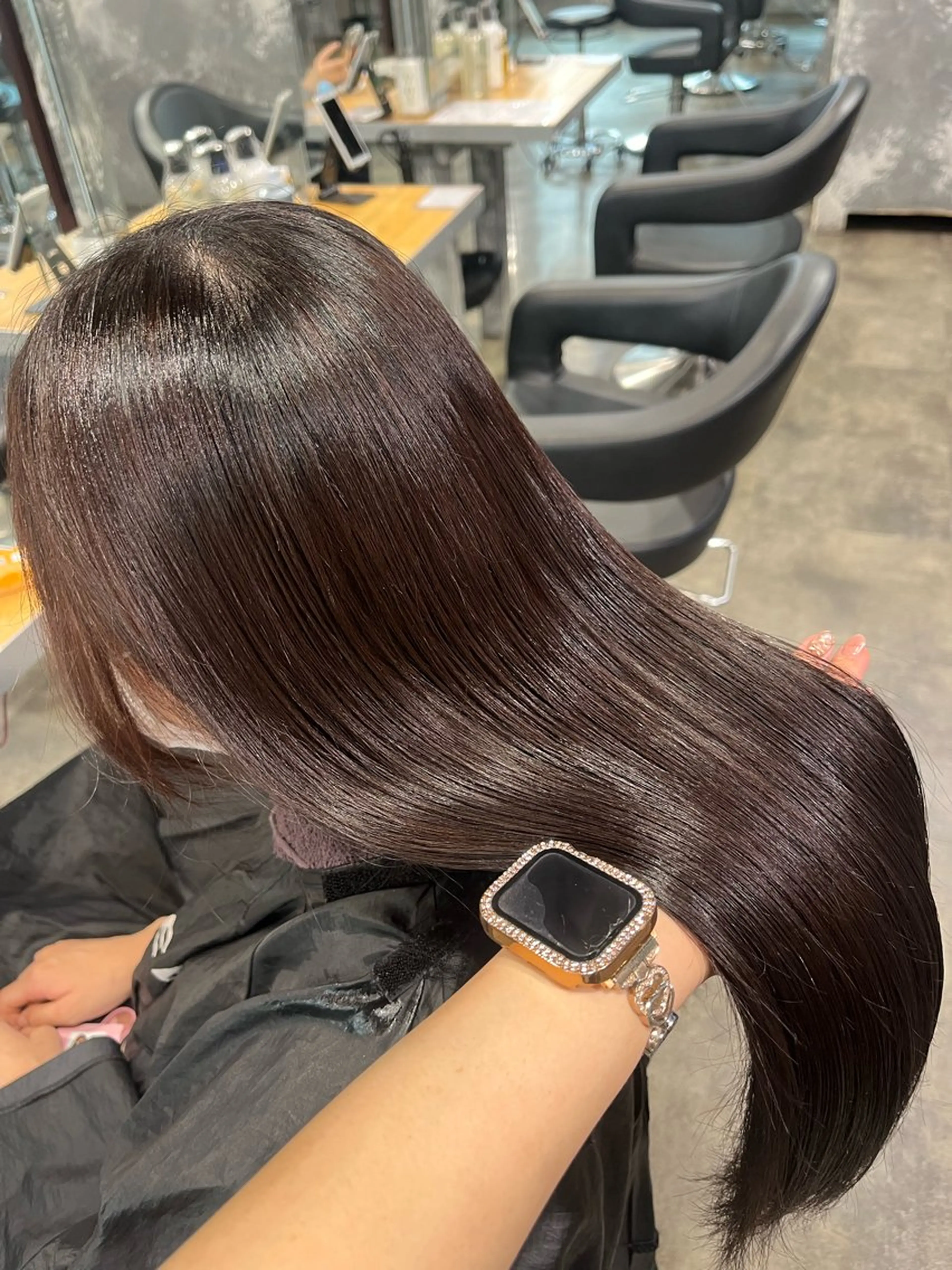 カラー ヘアカラー トリートメント 🥀艶髪/垢抜け/ 暖色ヘア Yuu🥀のヘアスタイル