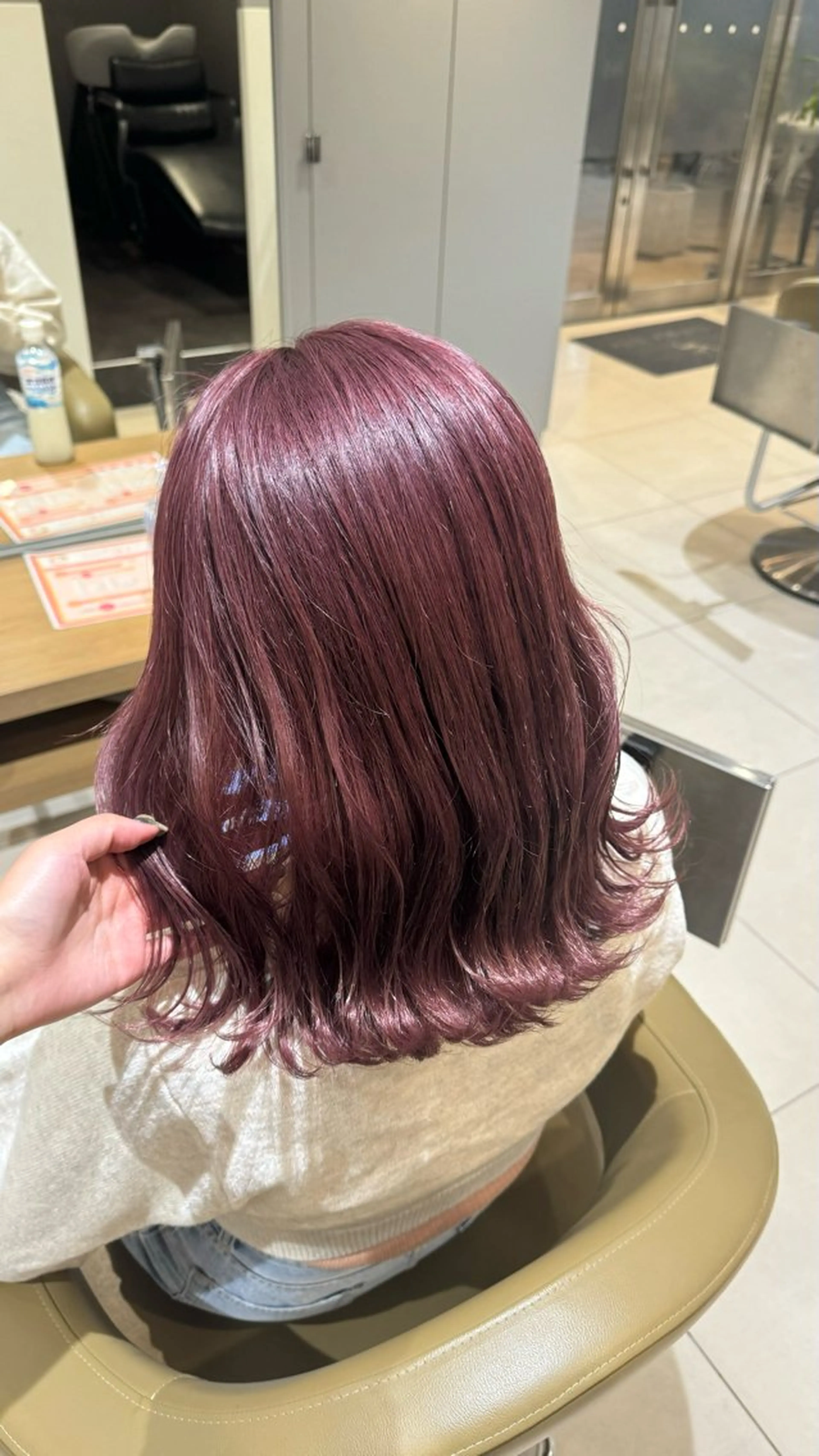 セミロング earth吉祥寺店所属・吉祥寺/koume/ カラー/レイヤーのヘアスタイル