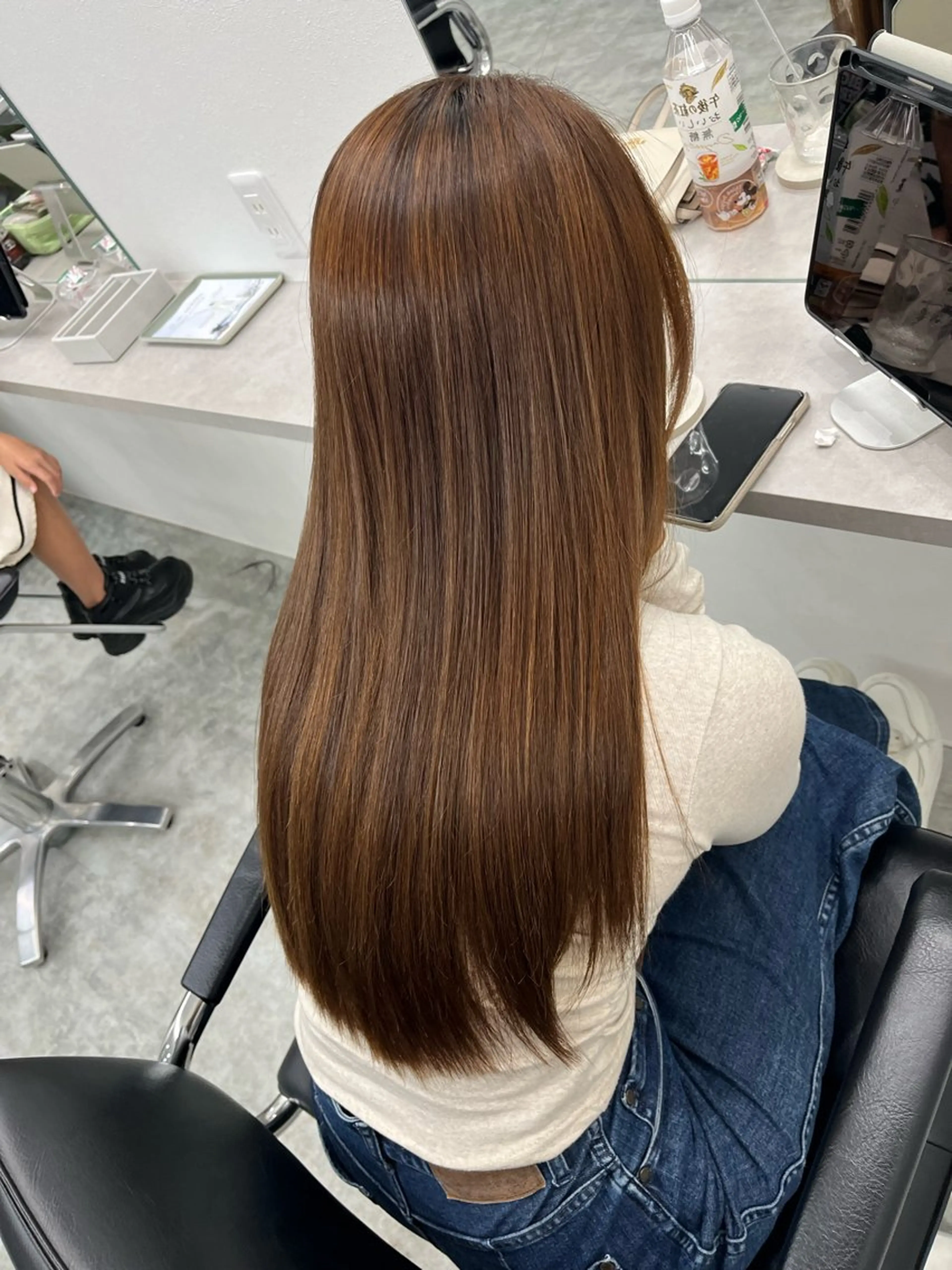 ロング カラー ブリーチ hair lab toiro所属・髪質改善✄艶髪 ✄ﾌｼﾞﾀのヘアスタイル