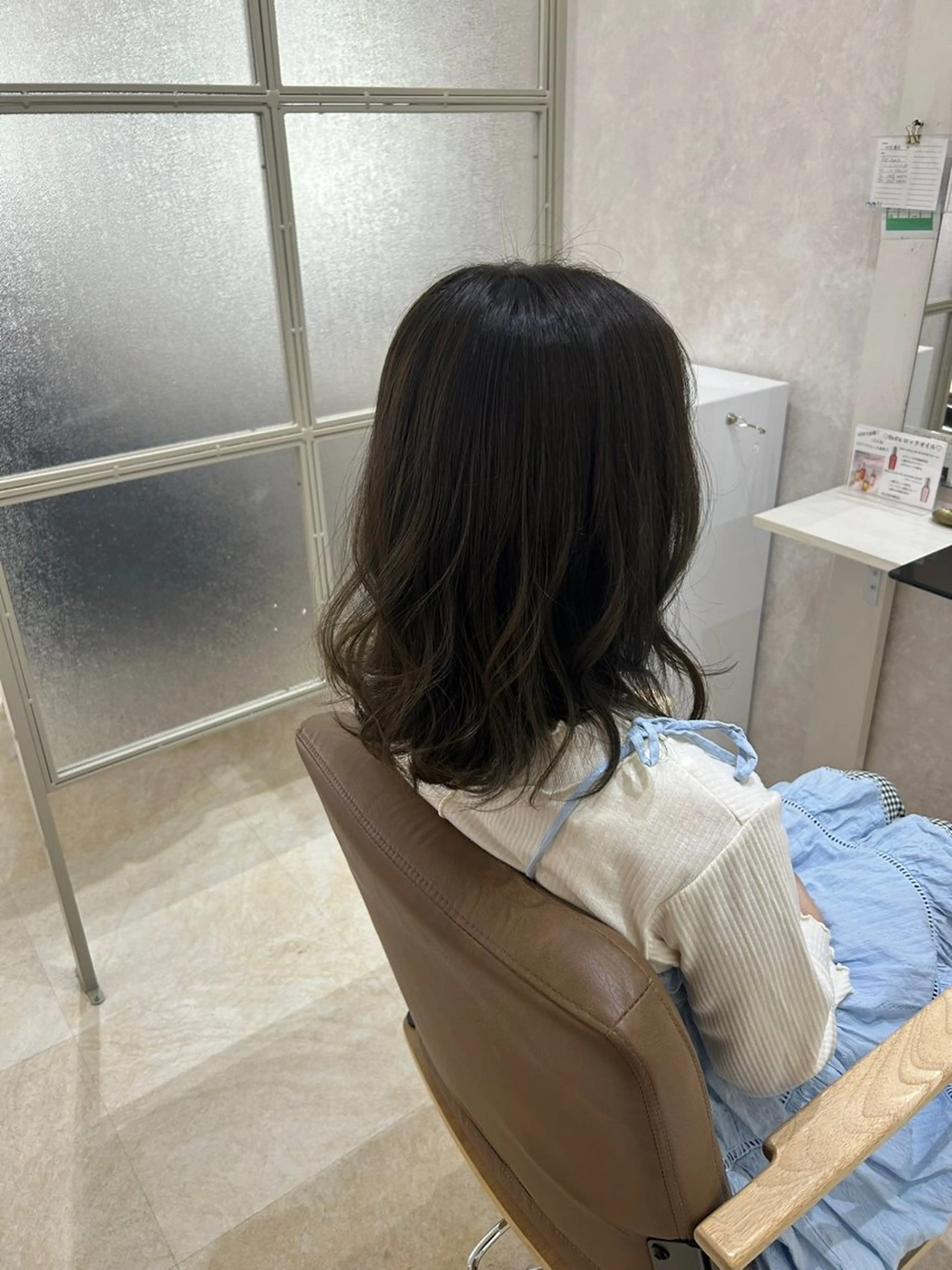 ミディアム カラー カット ヘアカラー トリートメント ヘアセット 💙まこと💙艶 カラー(Rico)のヘアスタイル