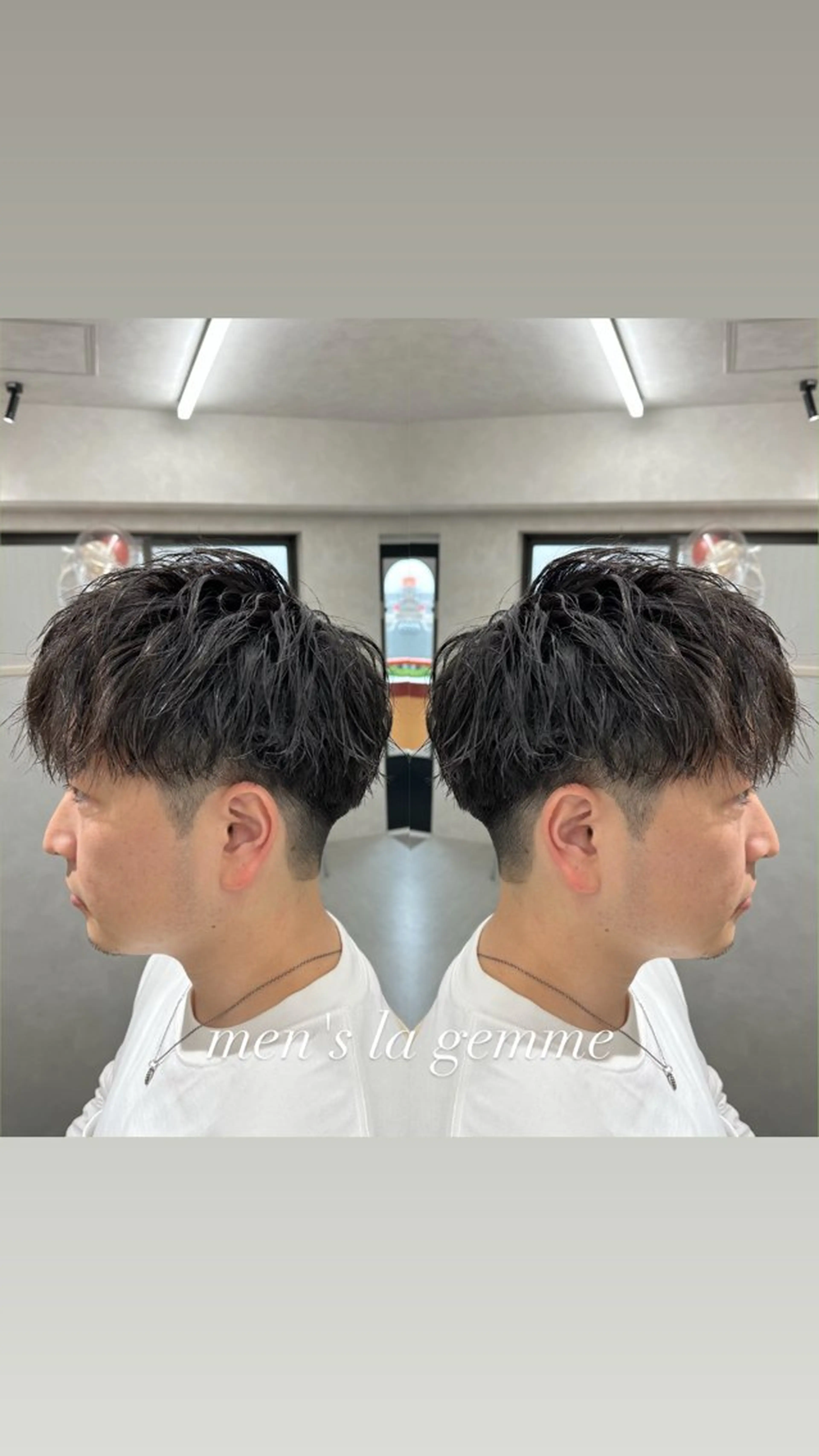 パーマ メンズ メンズパーマ メンズツイストパーマ 波巻きパーマ ツイストパーマ カット パーマ トリートメント メンズ支持率No.1 メンズ特化/三木田のヘアスタイル