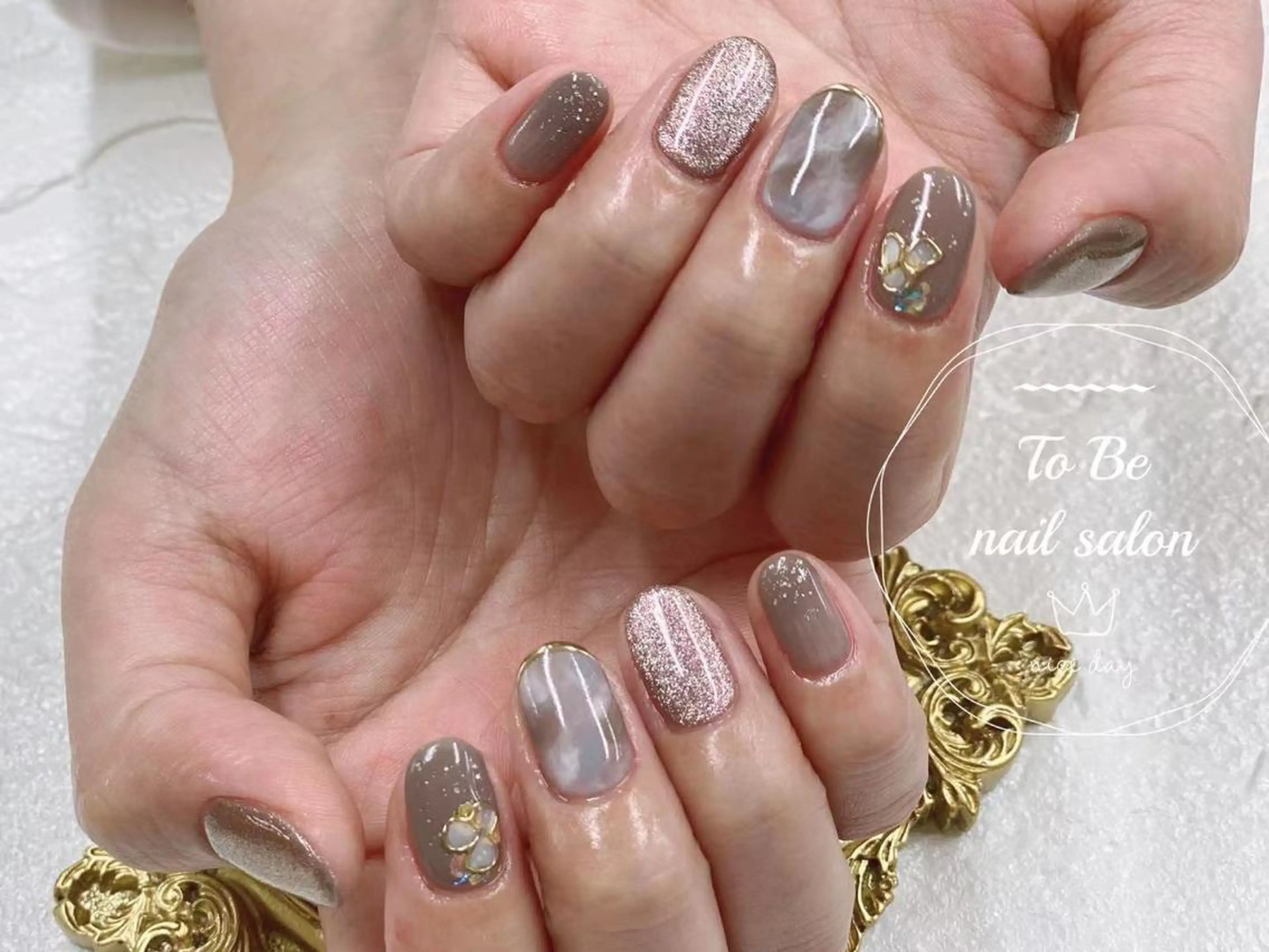 ネイル ハンドネイル ハンドケア Nail Salon To Beのネイルデザイン