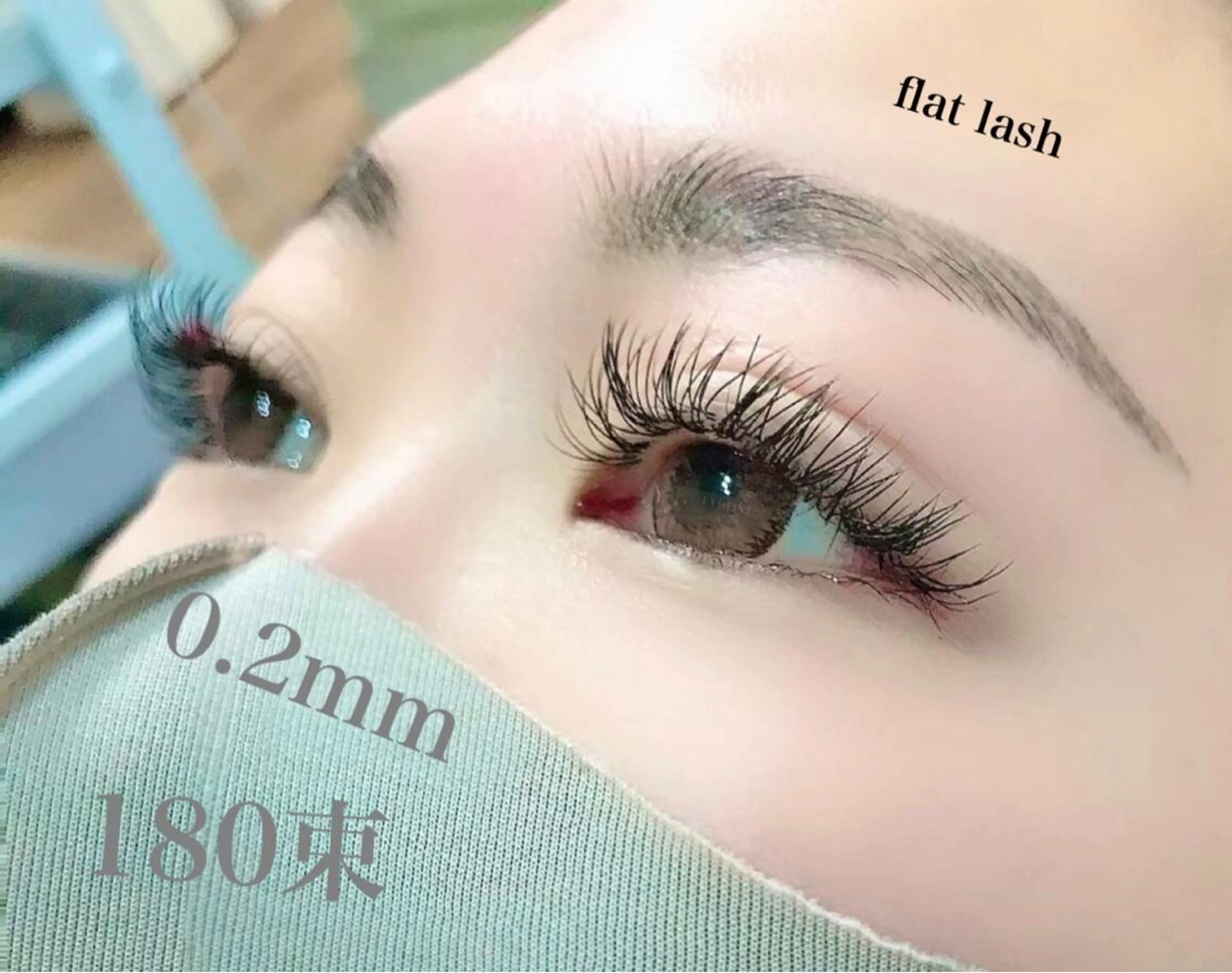 マツエク・マツパ Cカール キュート 目尻長め セクシー eyelash presh yukaのマツエク・マツパデザイン