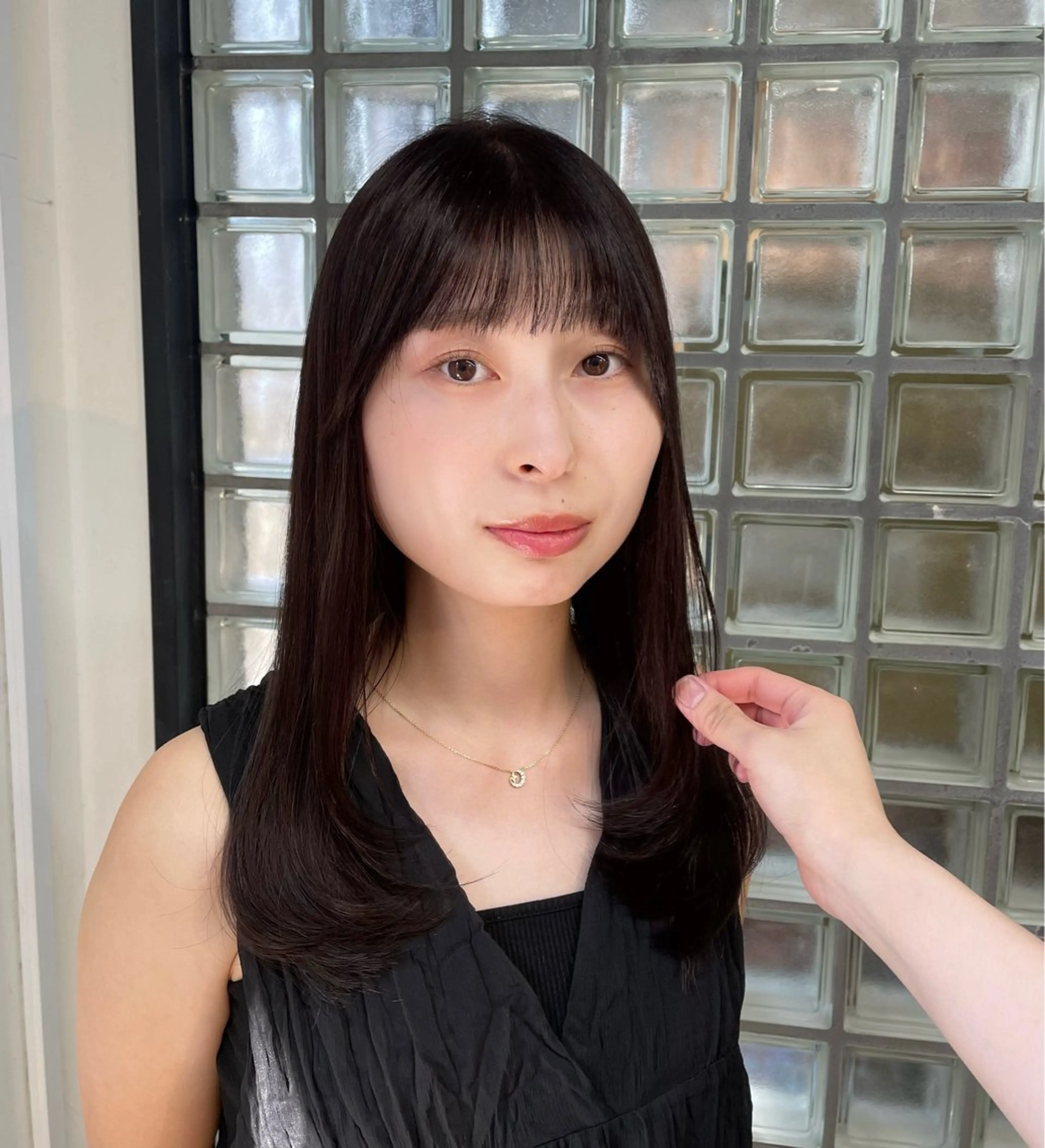 ロング カット トリートメント 🍑暖色／レイヤー／ 真希🎀のヘアスタイル