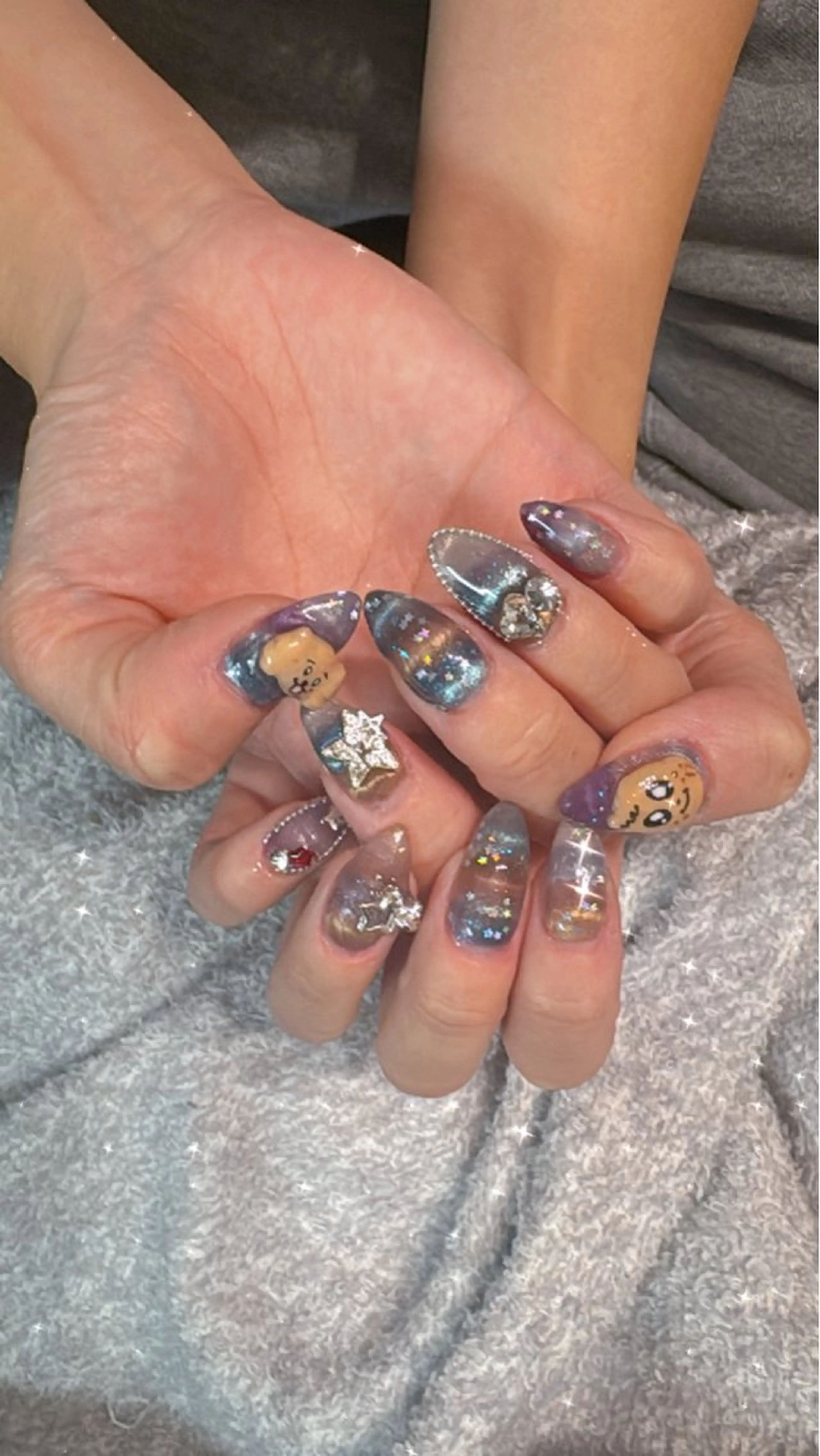 ネイル ハンドネイル Nail Sare Salon Mariris所属・Natsumi💎 堺筋本町ネイルサロンのネイルデザイン