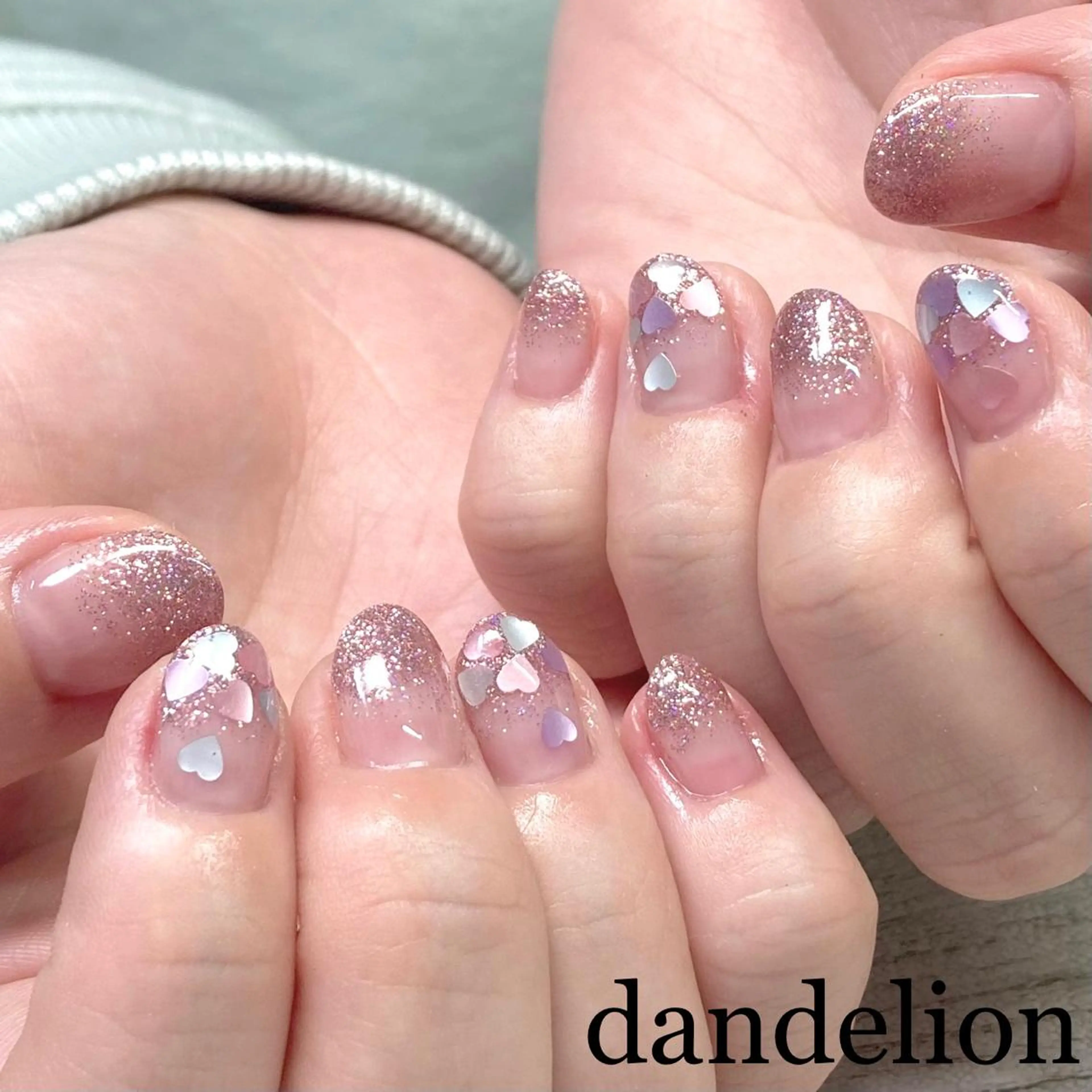 ネイル ハンドネイル ハンドケア dandelion ダンデライオンのネイルデザイン