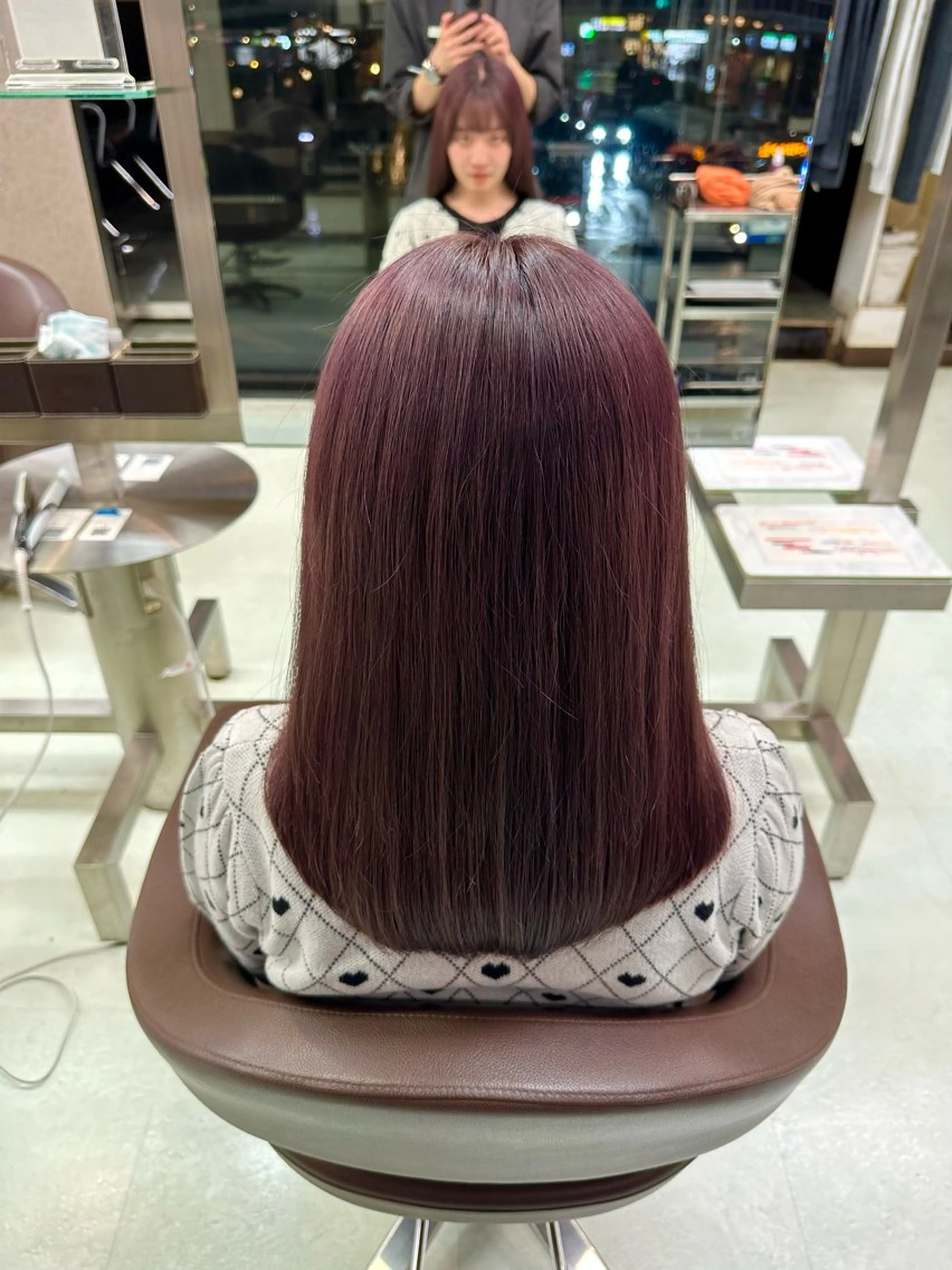 ロング カラー 大人ショート・ボブ✨ 小顔カット/新井優馬のヘアスタイル