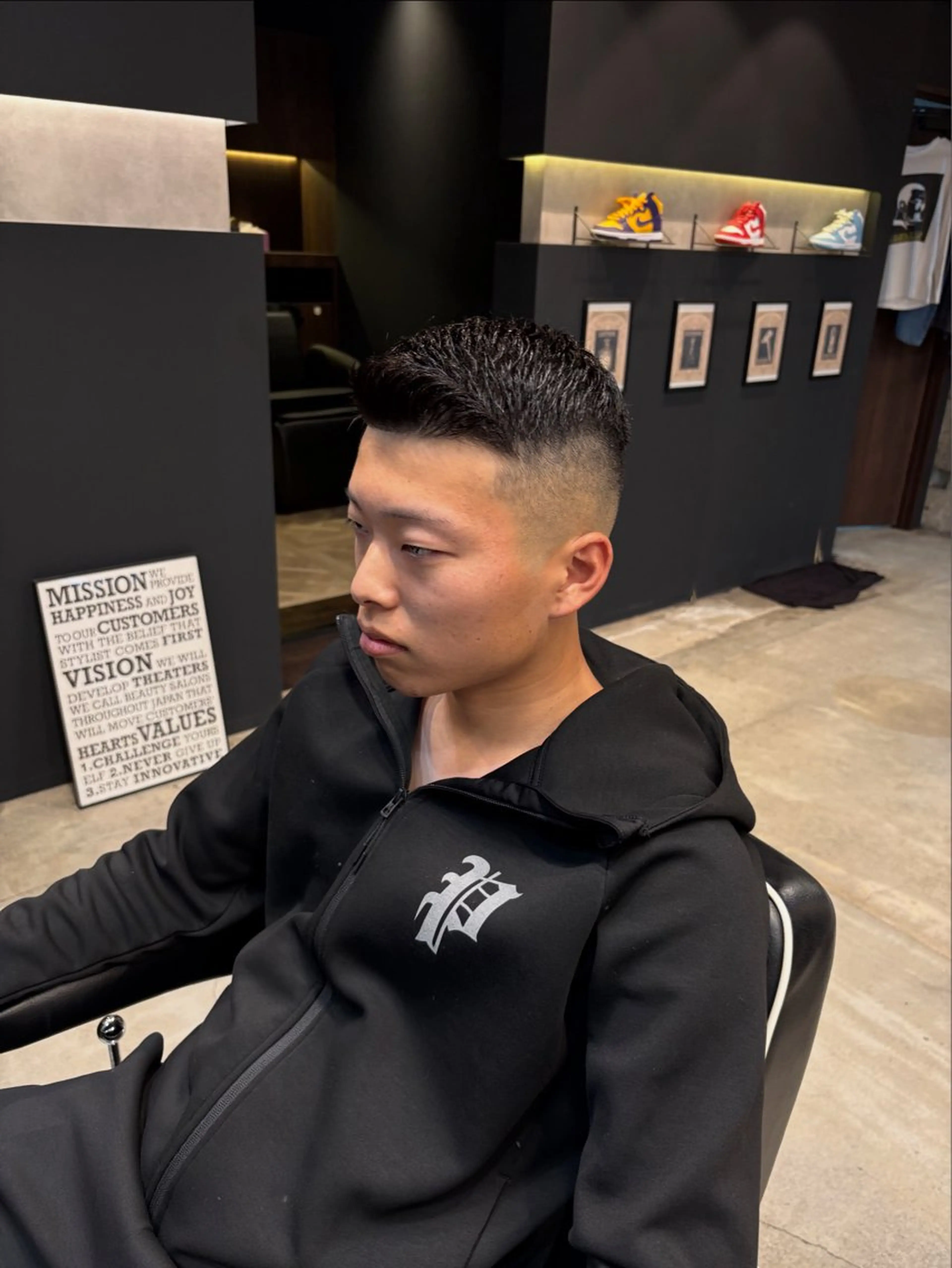 ショート FADE&LINE富士店所属・鈴木 基允のヘアスタイル