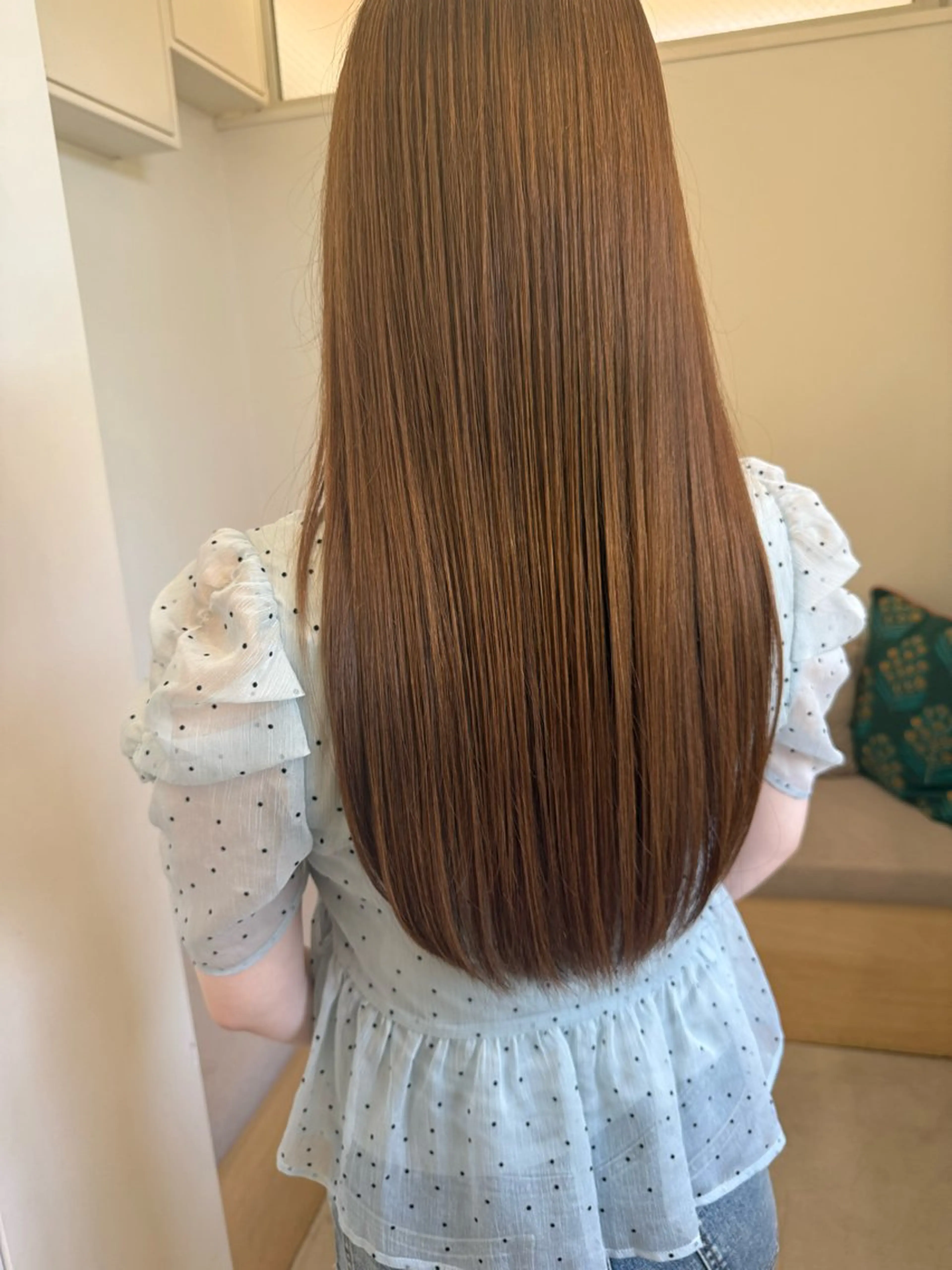 ロング カラー rion🪽 /wカラー・縮毛矯正のヘアスタイル