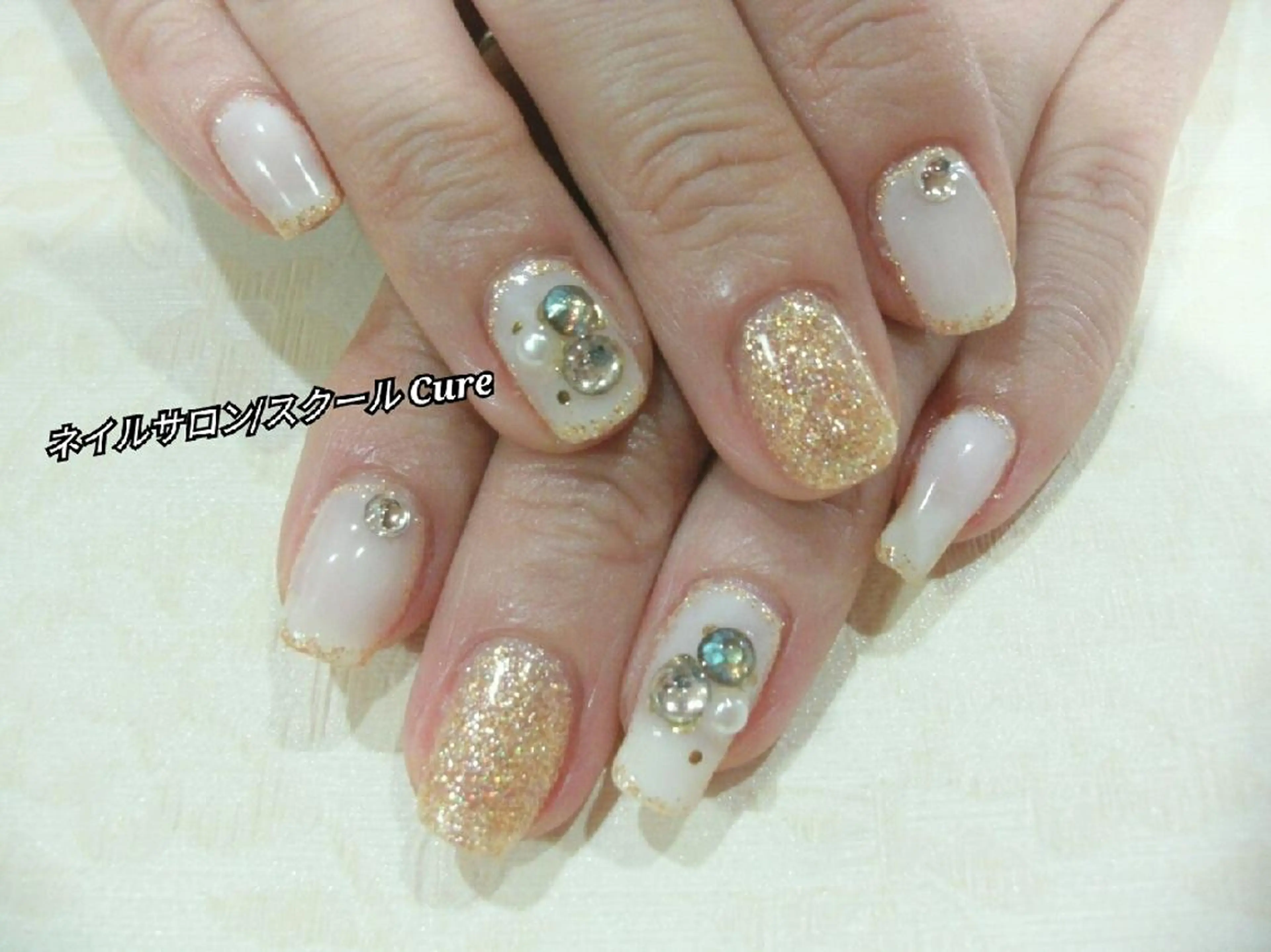 ショート ネイル ネイルサロン Cureのネイルデザイン