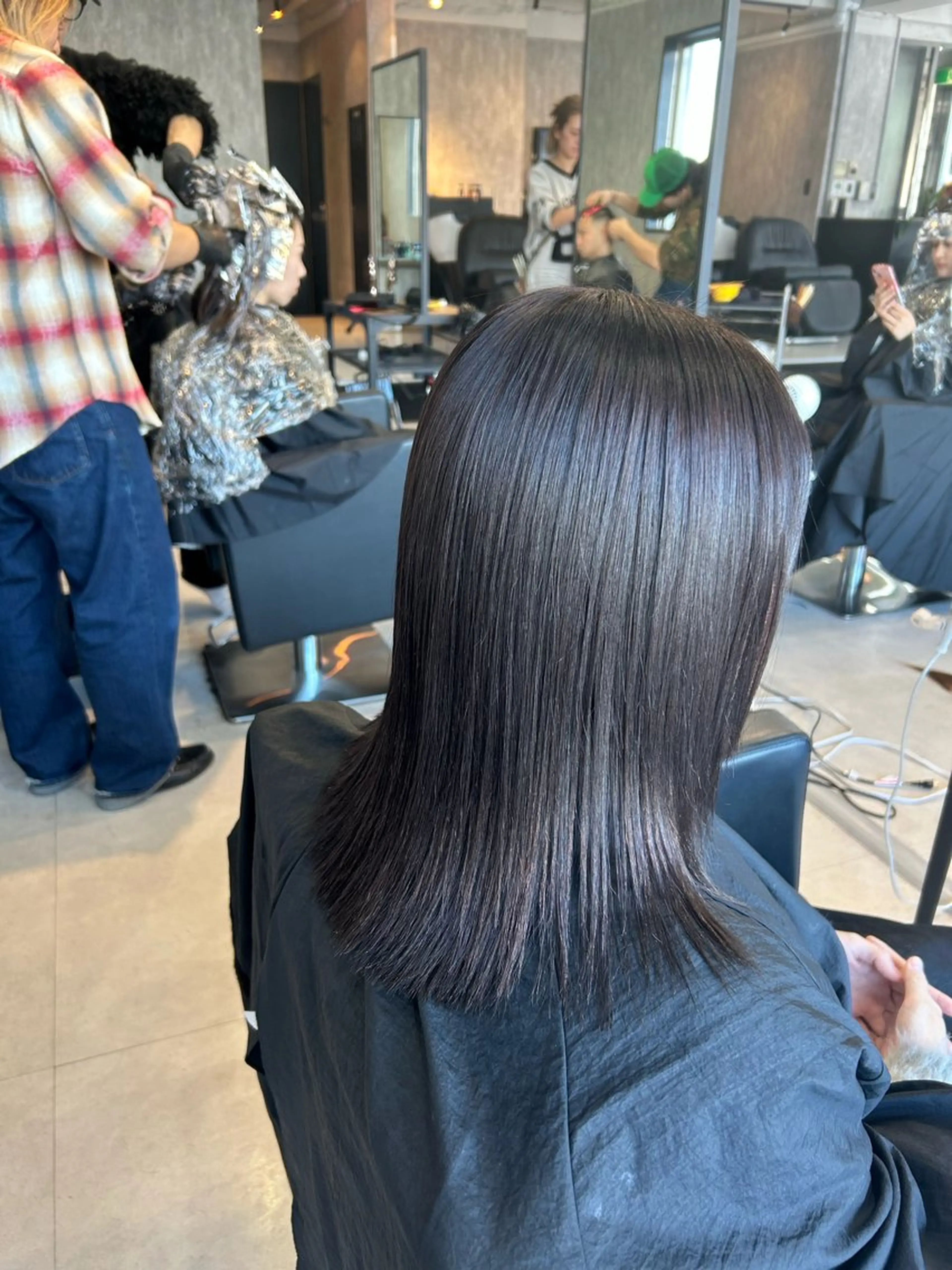 ミディアム TIDEHAIR高槻店所属・TIDEHAIR SHOBUのヘアスタイル