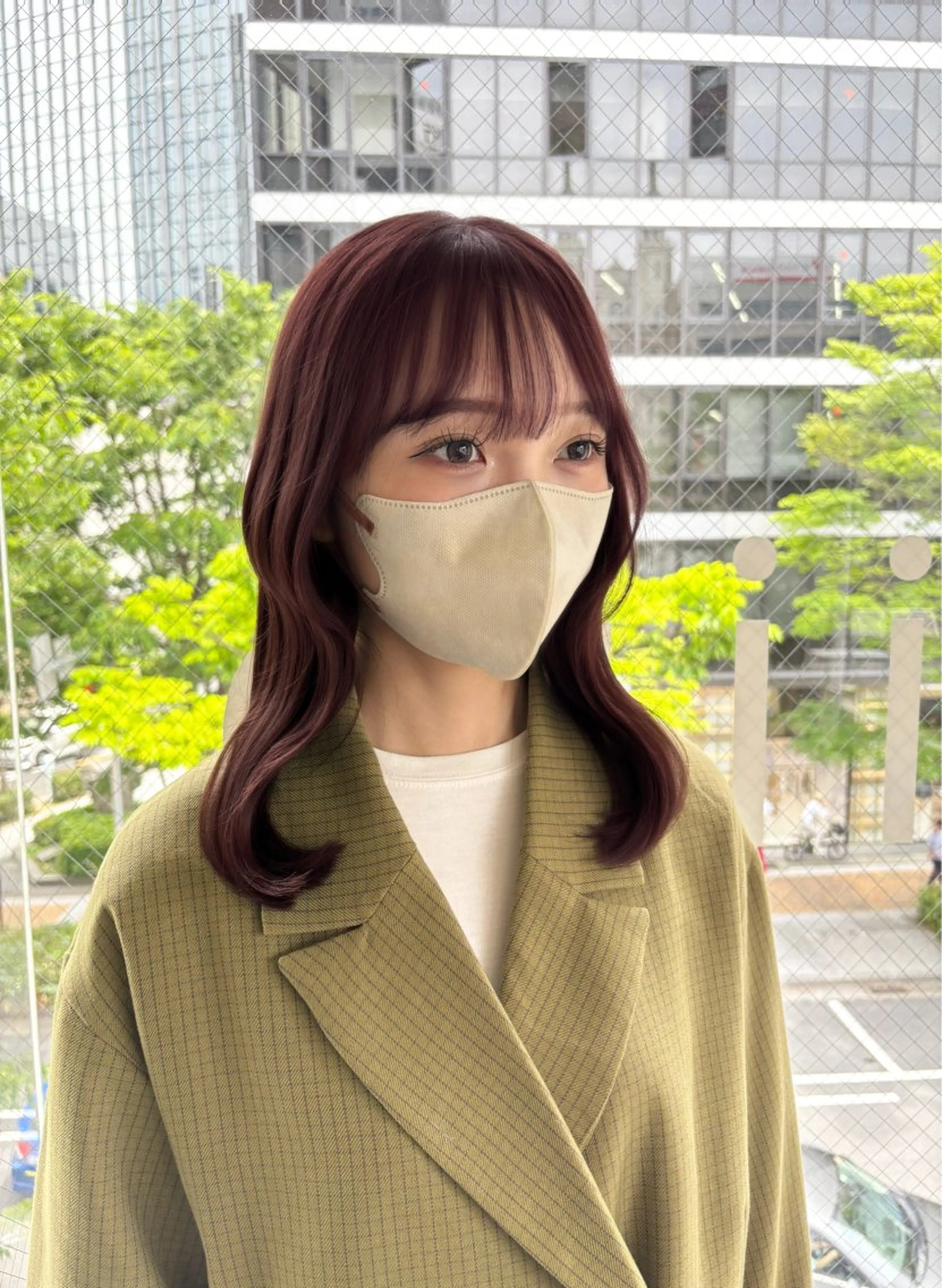 ミディアム ヘアカラー トリートメント 女性専用サロン iiro所属・【レイヤー/似合わせ 】Hina🎀のヘアスタイル