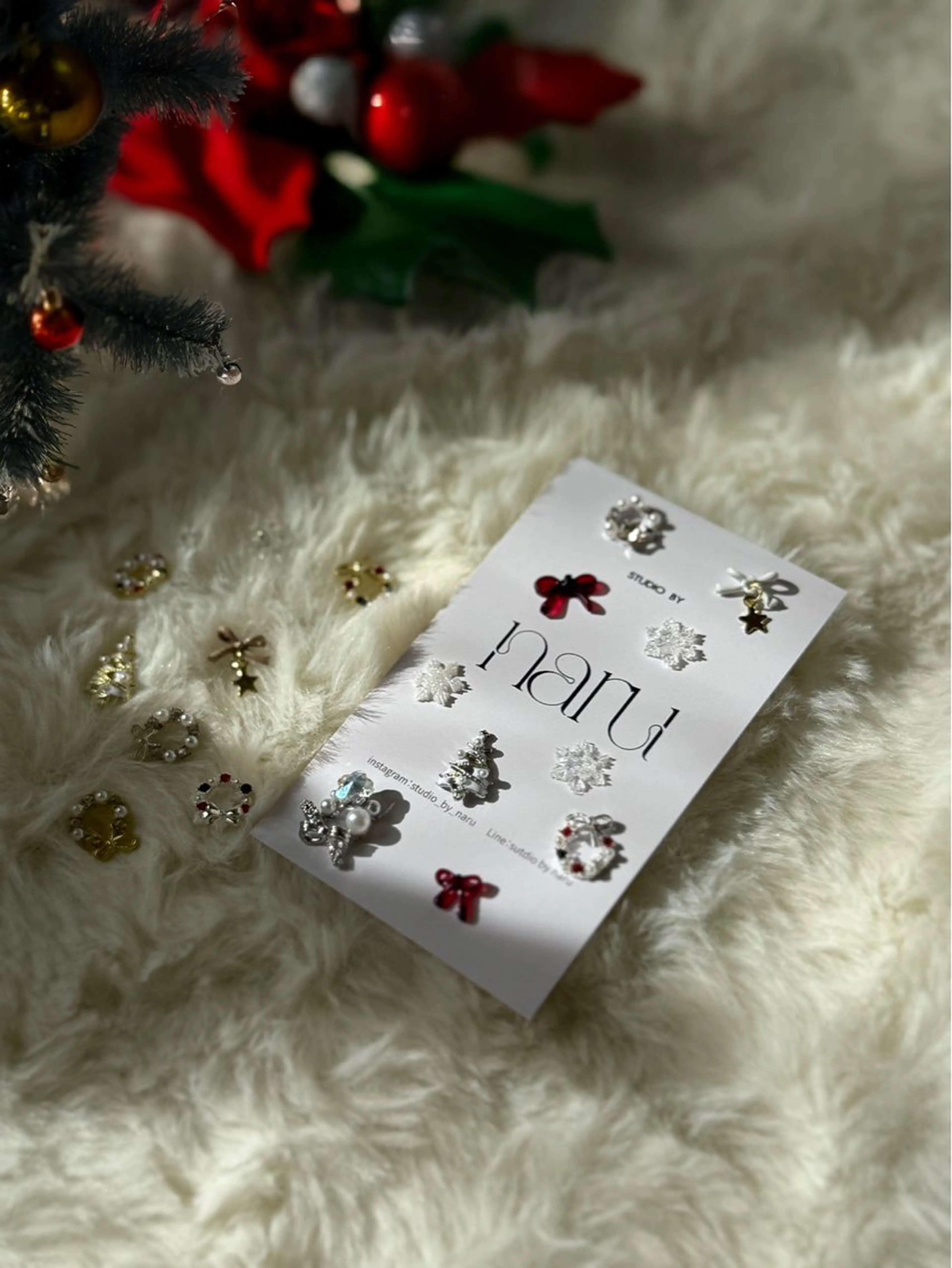 ネイル 冬ネイル クリスマス ハンドネイル ayaka naruのネイルデザイン