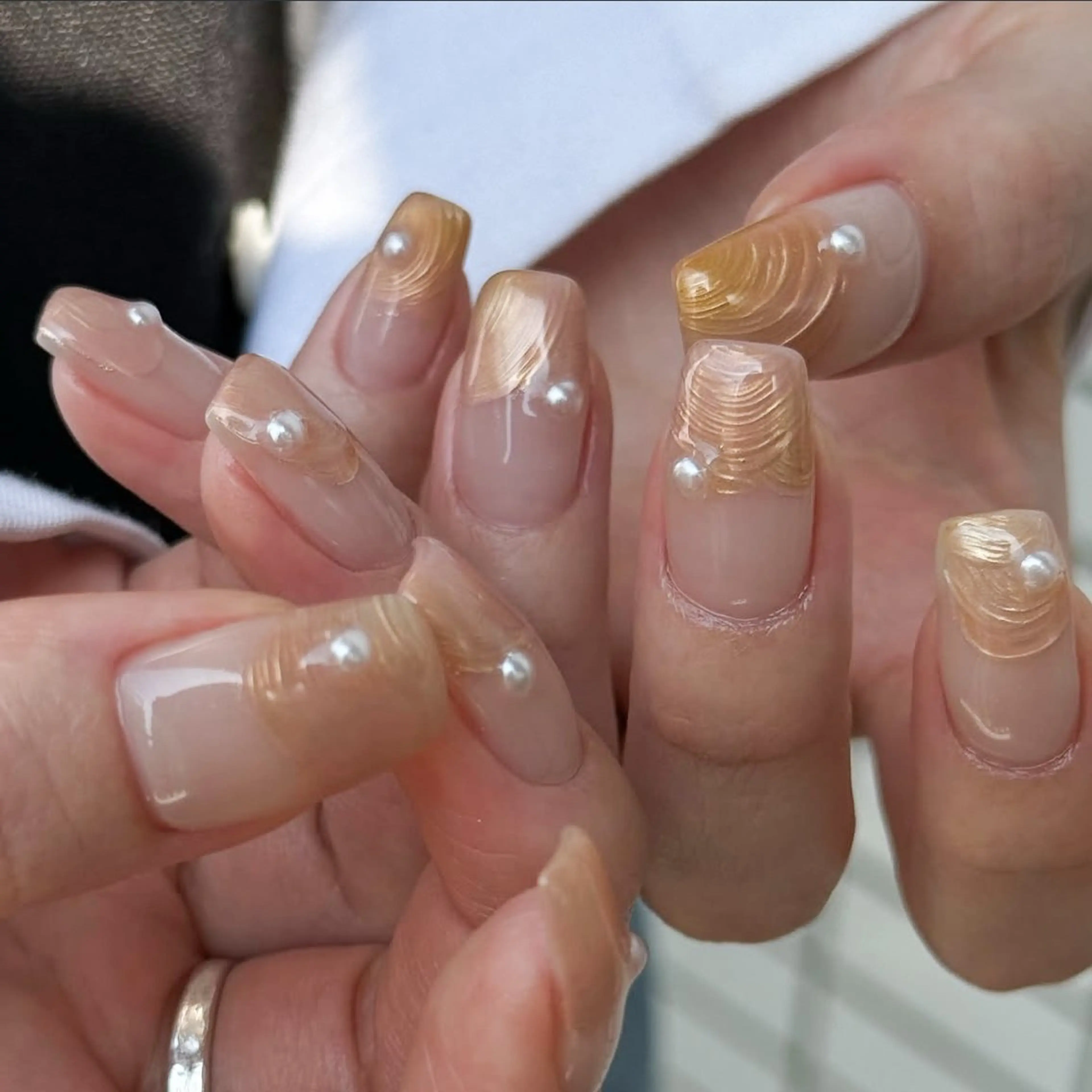 ネイル ハンドネイル Bonnal所属・Manamǐ 個性派のネイルデザイン