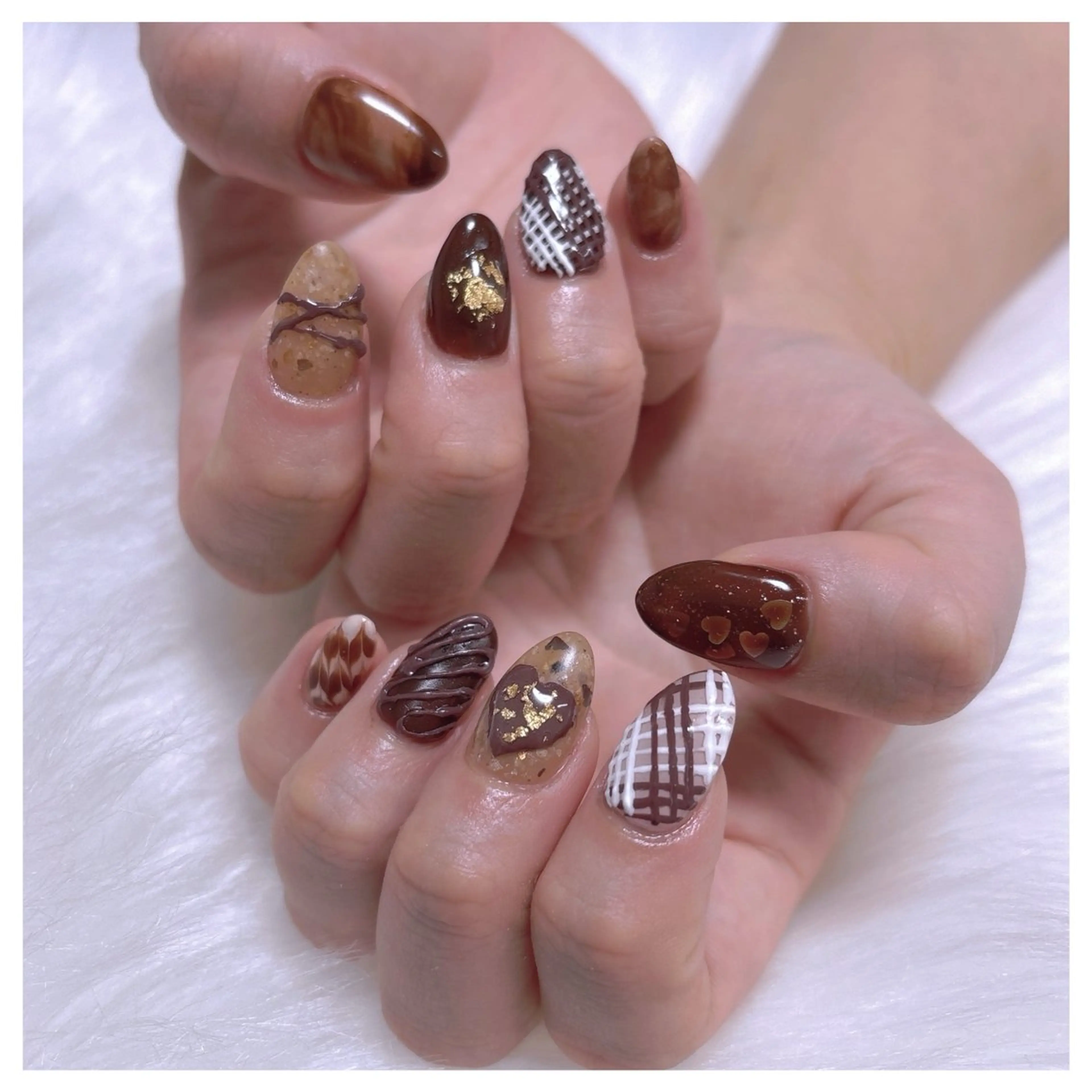 ネイル ハンドネイル 古川 里美のネイルデザイン