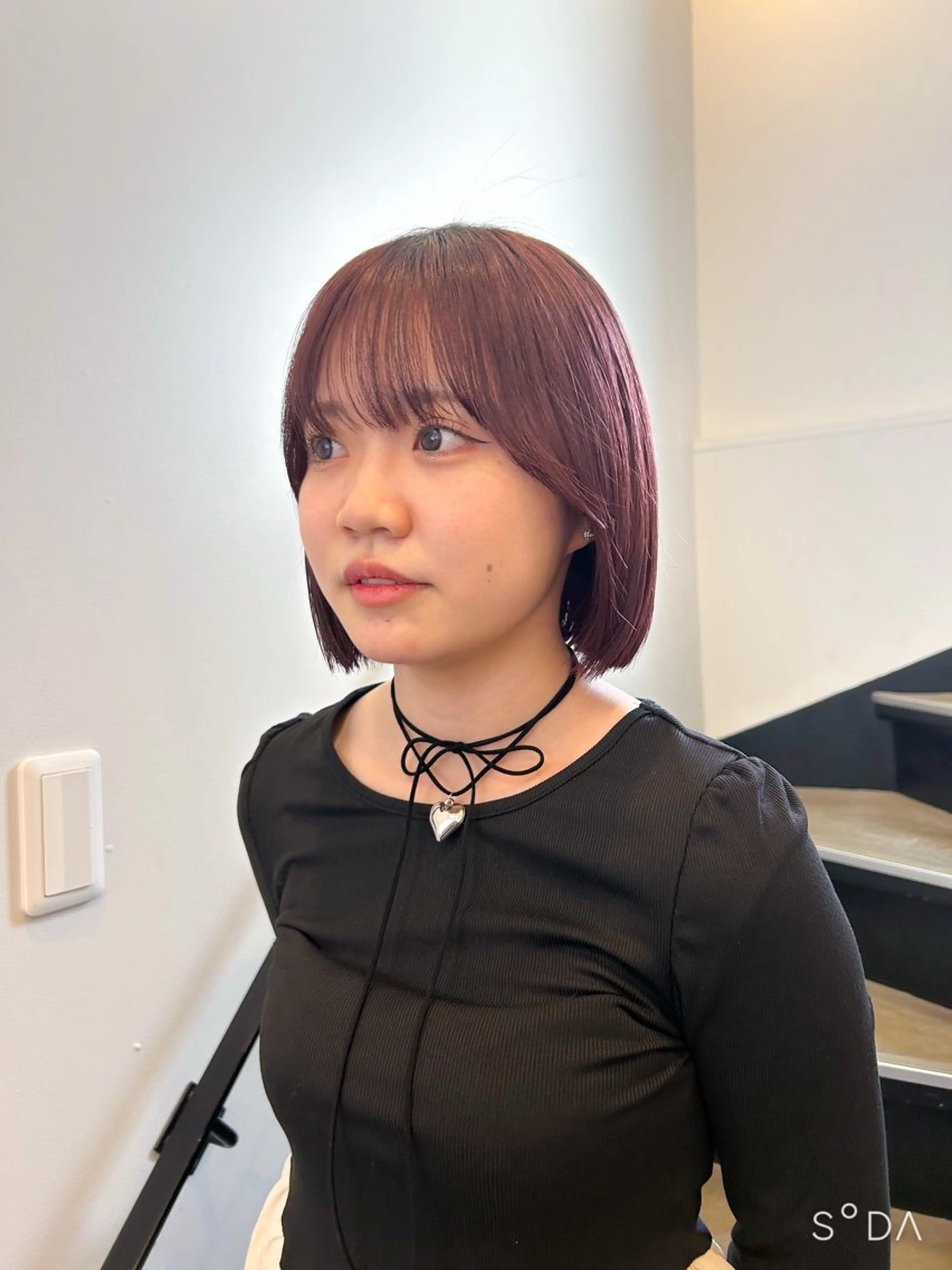 ミディアム カット メイ🩰wカラー/ お呼ばれヘアのヘアスタイル