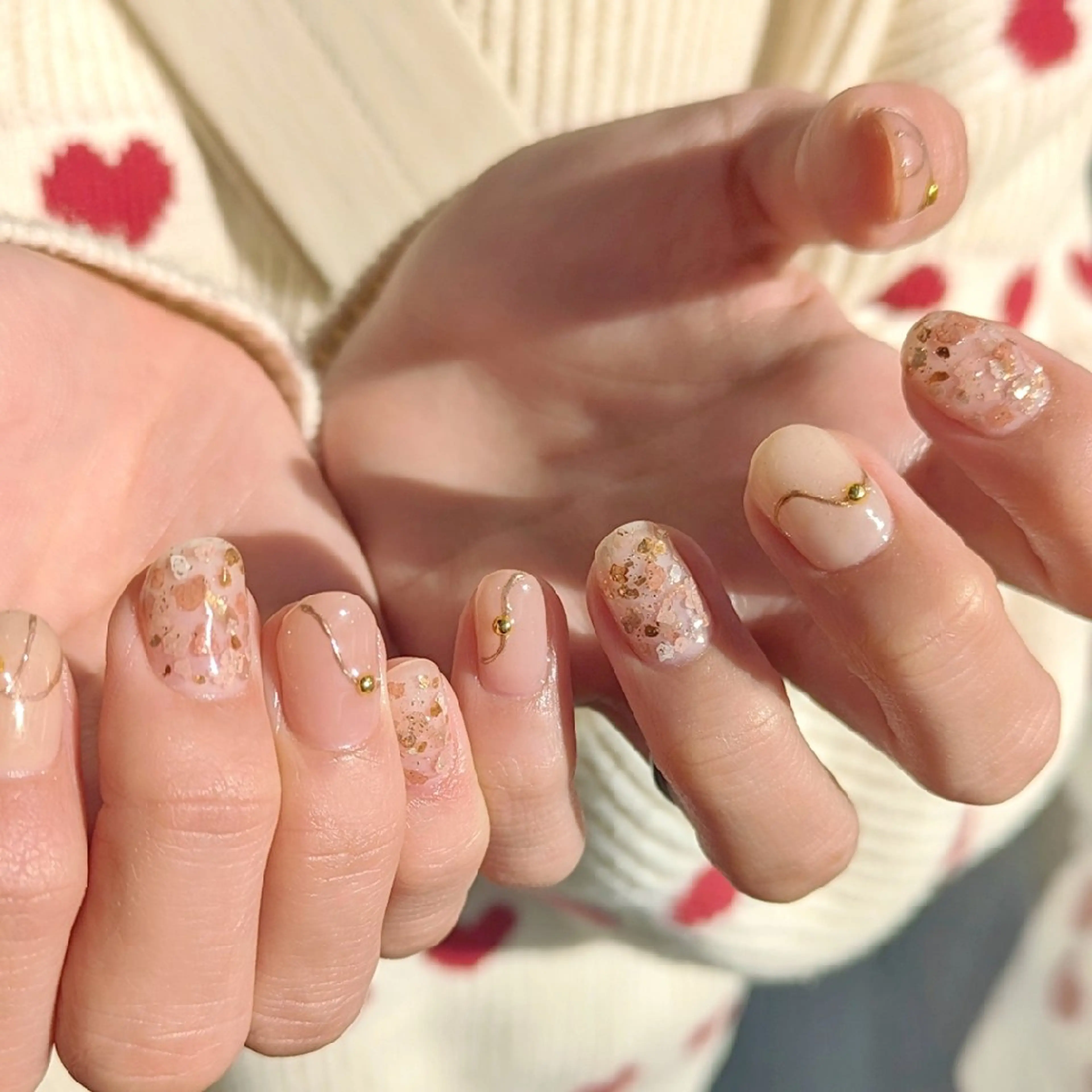 ネイル 春ネイル ハンドネイル jolie  ISIHARAのネイルデザイン