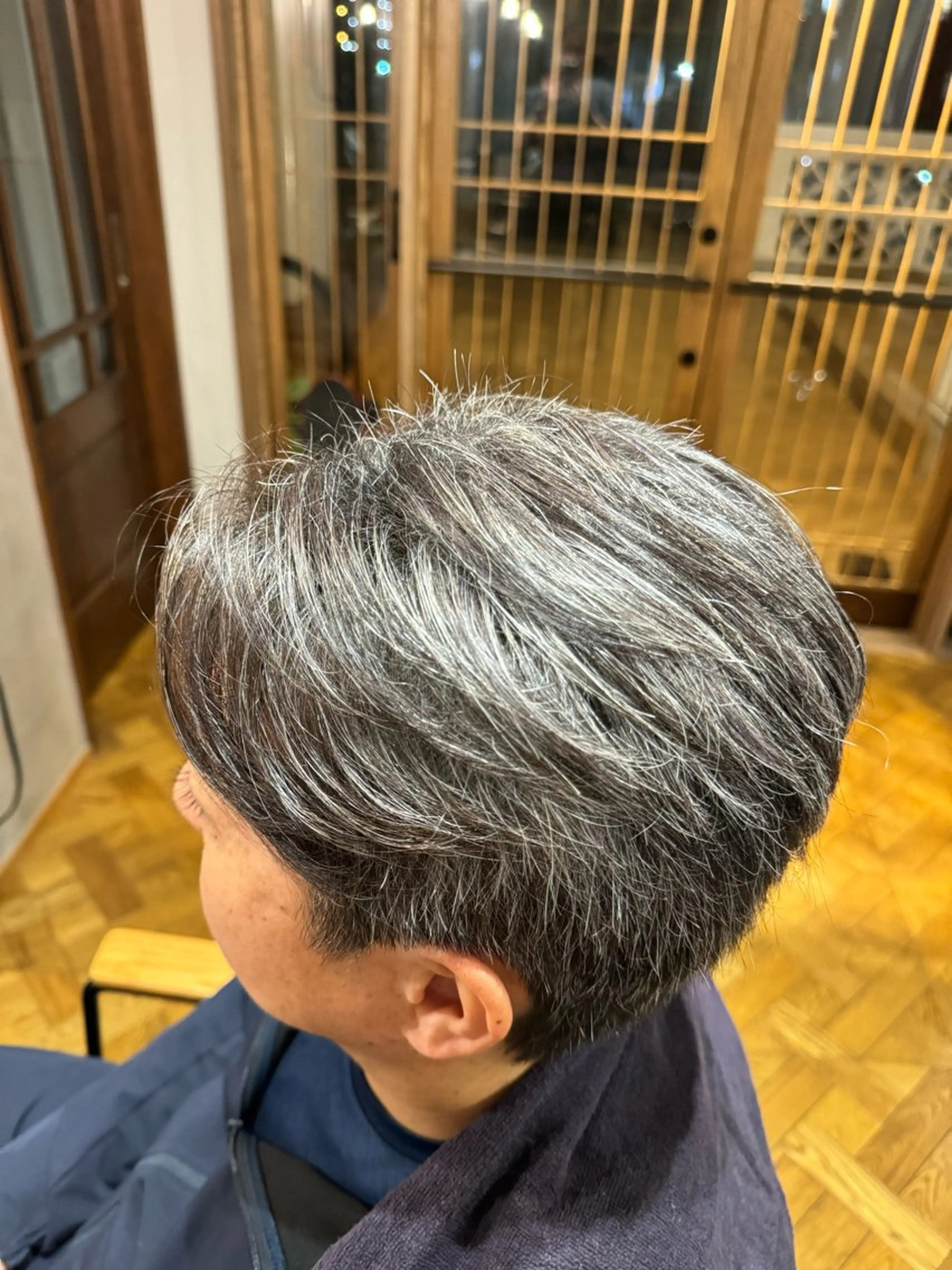 カラー ブルーカラー ハイライトカラー SUZUNE 🐣のヘアスタイル