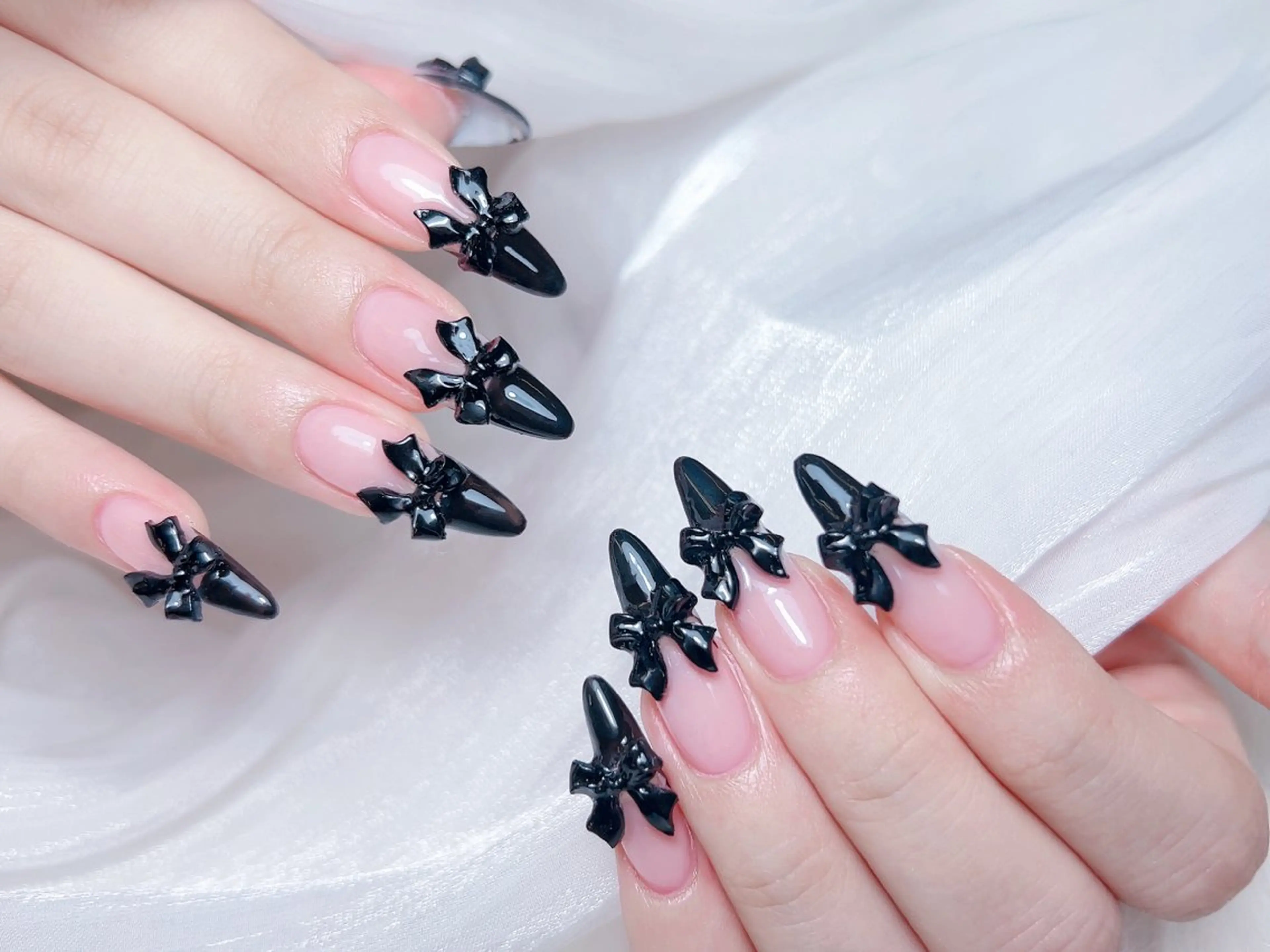 ネイル ハンドネイル M🌷nail 長さだし専門店のネイルデザイン