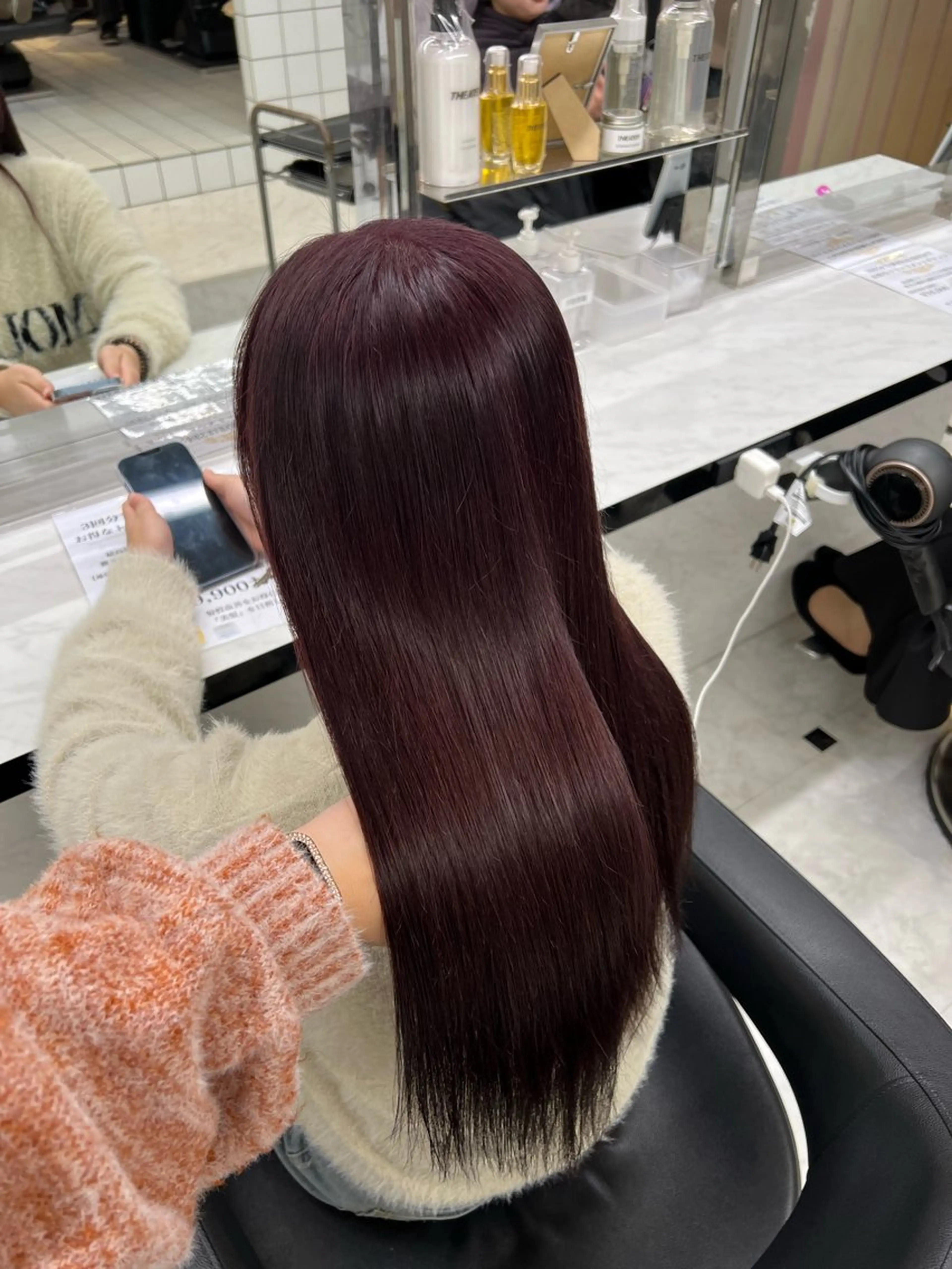 カラー ヘアカラー トリートメント ヘアセット 愛され暖色♥️モテ 艶髪♥️りなのヘアスタイル